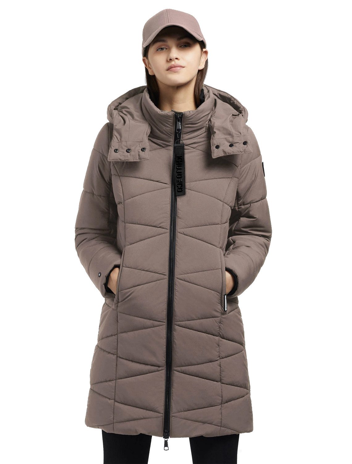 khujo Winterjacke Khujo Fitt 3 Jacket (1-St) abnehmbar Kapuze
