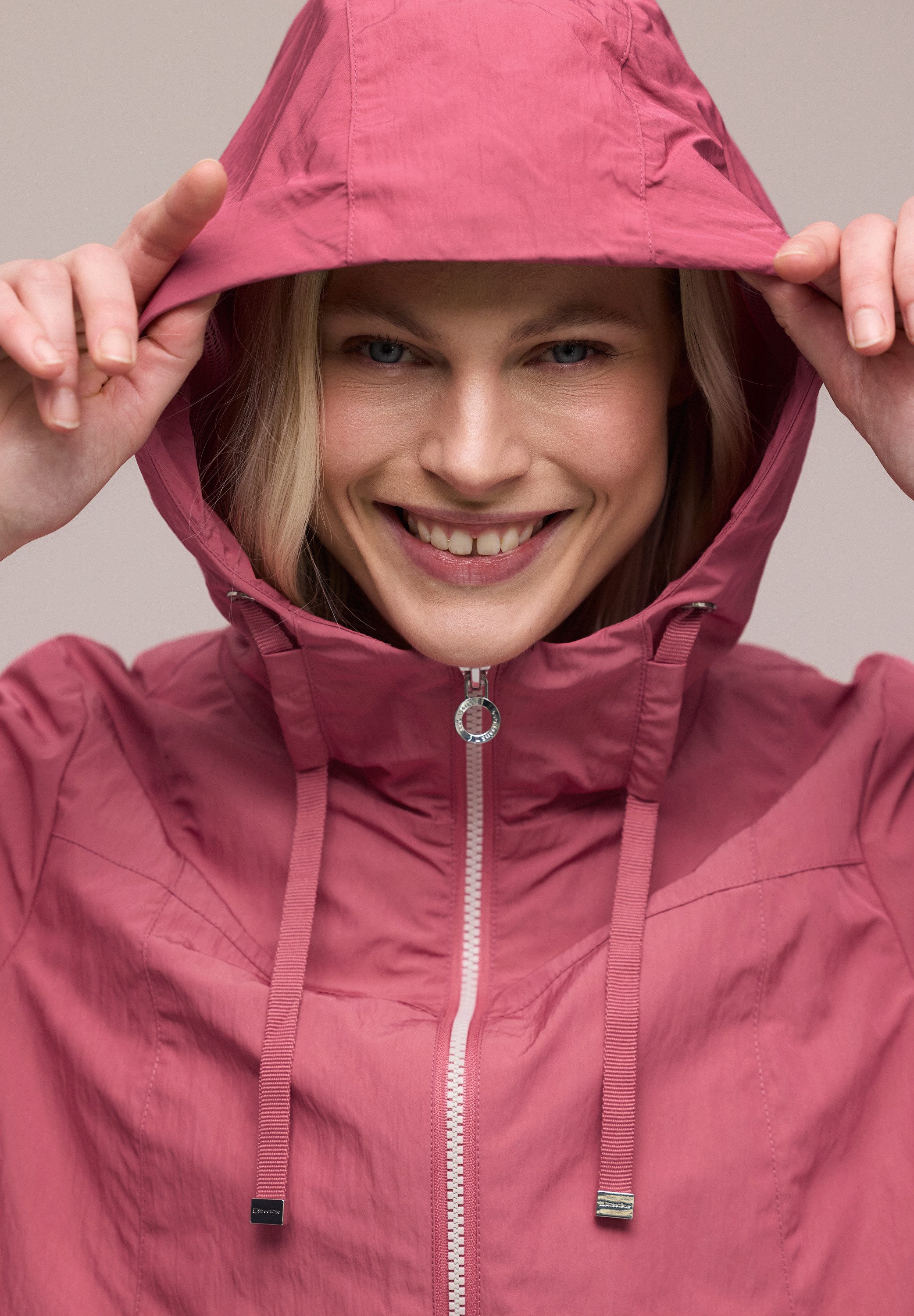 STREET ONE Kurzjacke mit Kapuze