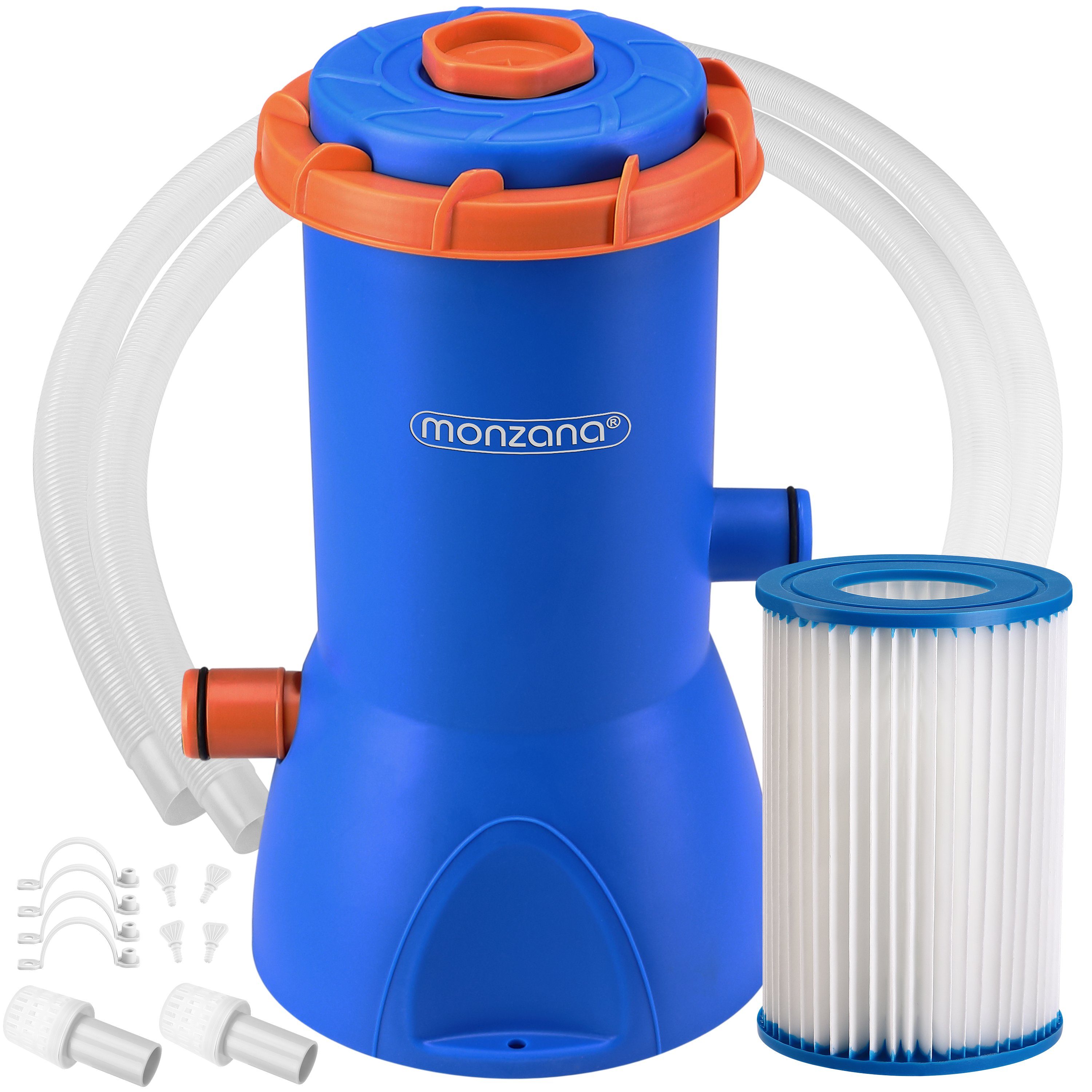 monzana Wasserpumpe Wasserfilteranlagen (11-tlg), Filterpumpe MZP90 günstig online kaufen