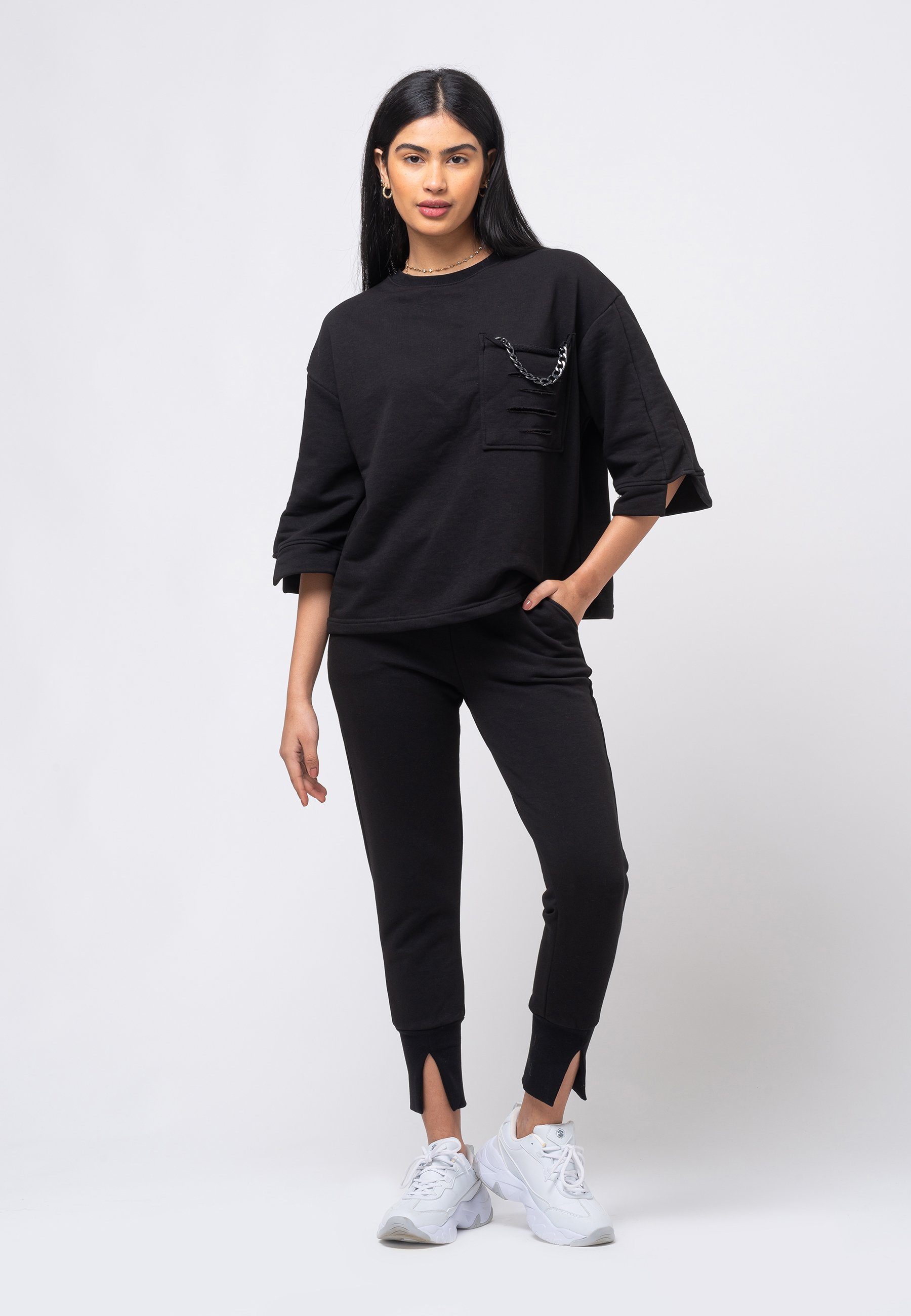 Tom Barron Freizeitanzug Loungewear Set Cozy Chic