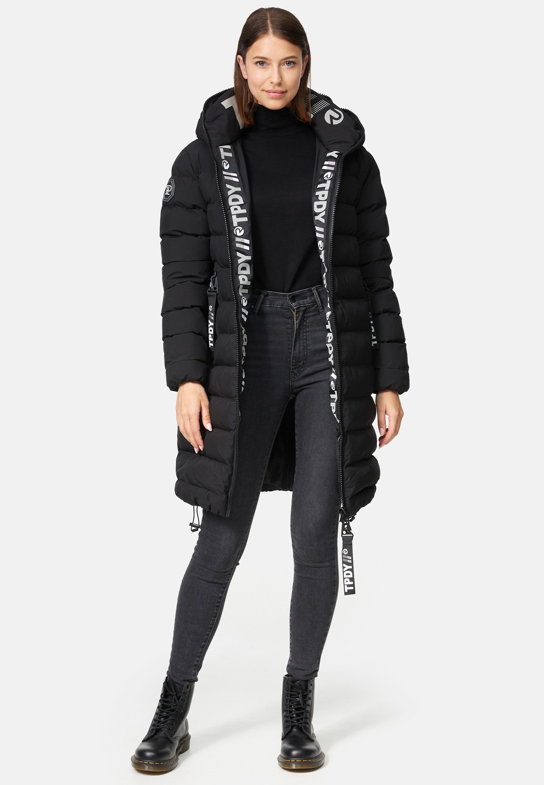 trueprodigy Winterjacke Chester F Reflektierender Innenkragen