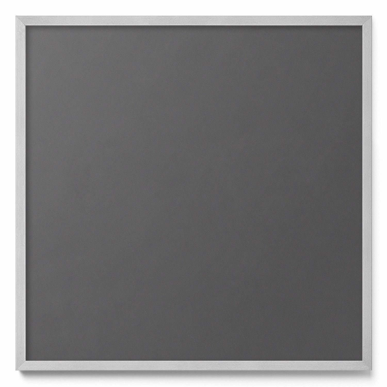 Tulup Magnettafel mit silbernem Rahmen, mit einfarbigem Hintergrund, für Wandmontage, Magnetisches Memoboard Dekorative für Erinnerungen