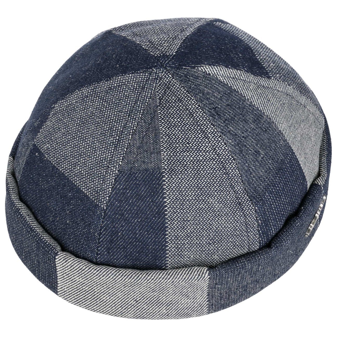 Balmoral Schiebermütze (1-St) Skullcap mit Umschlag, Made in the EU