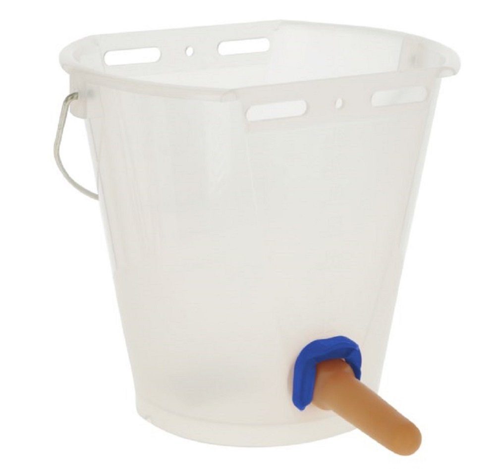 Kerbl Futterspender Kerbl Tränkeeimer mit Ventil FixClip New Generation 14235