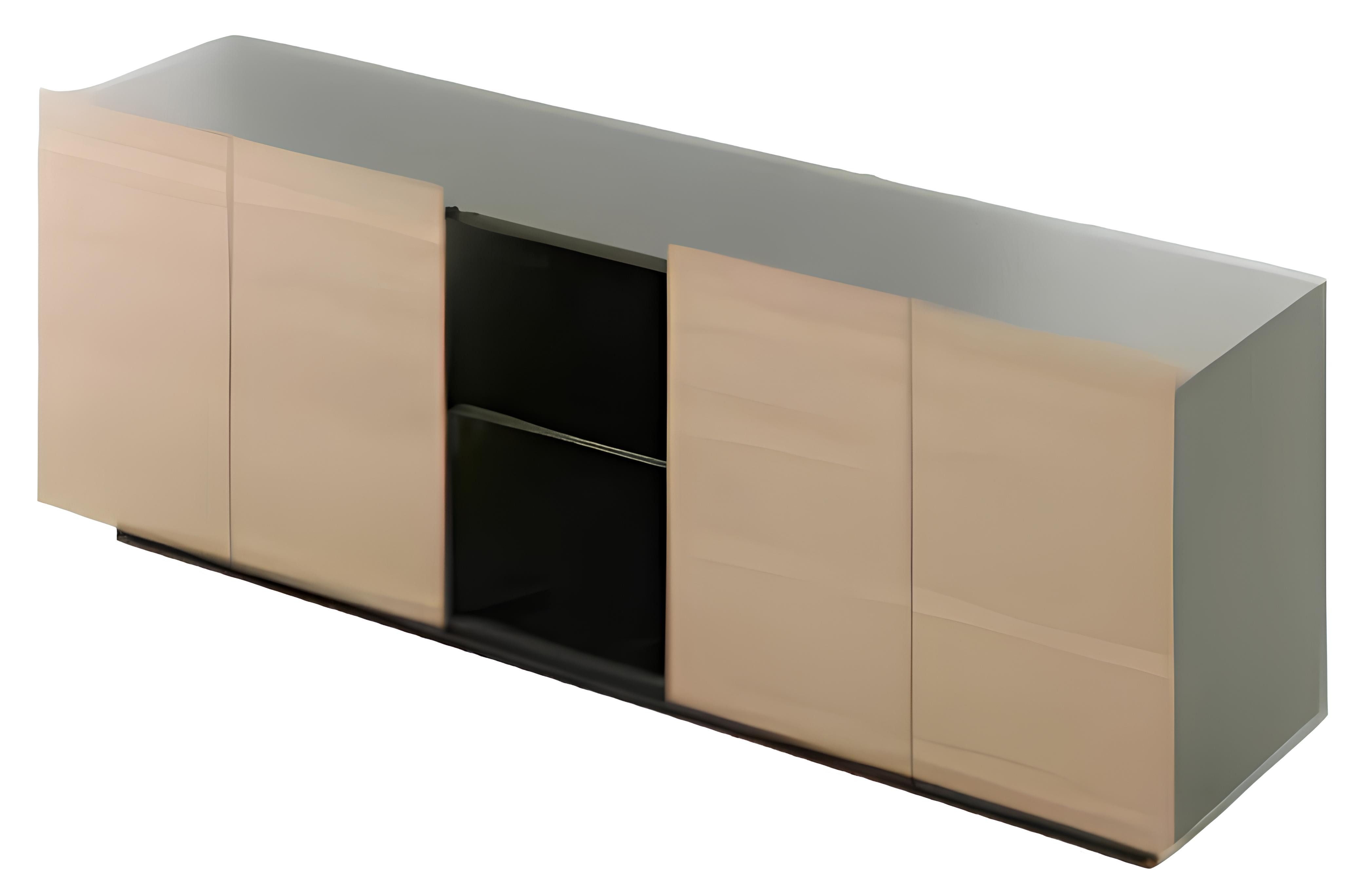 Aktenschrank Designer Aktenschrank Grau Braun Luxus Büromöbel Holz Möbel