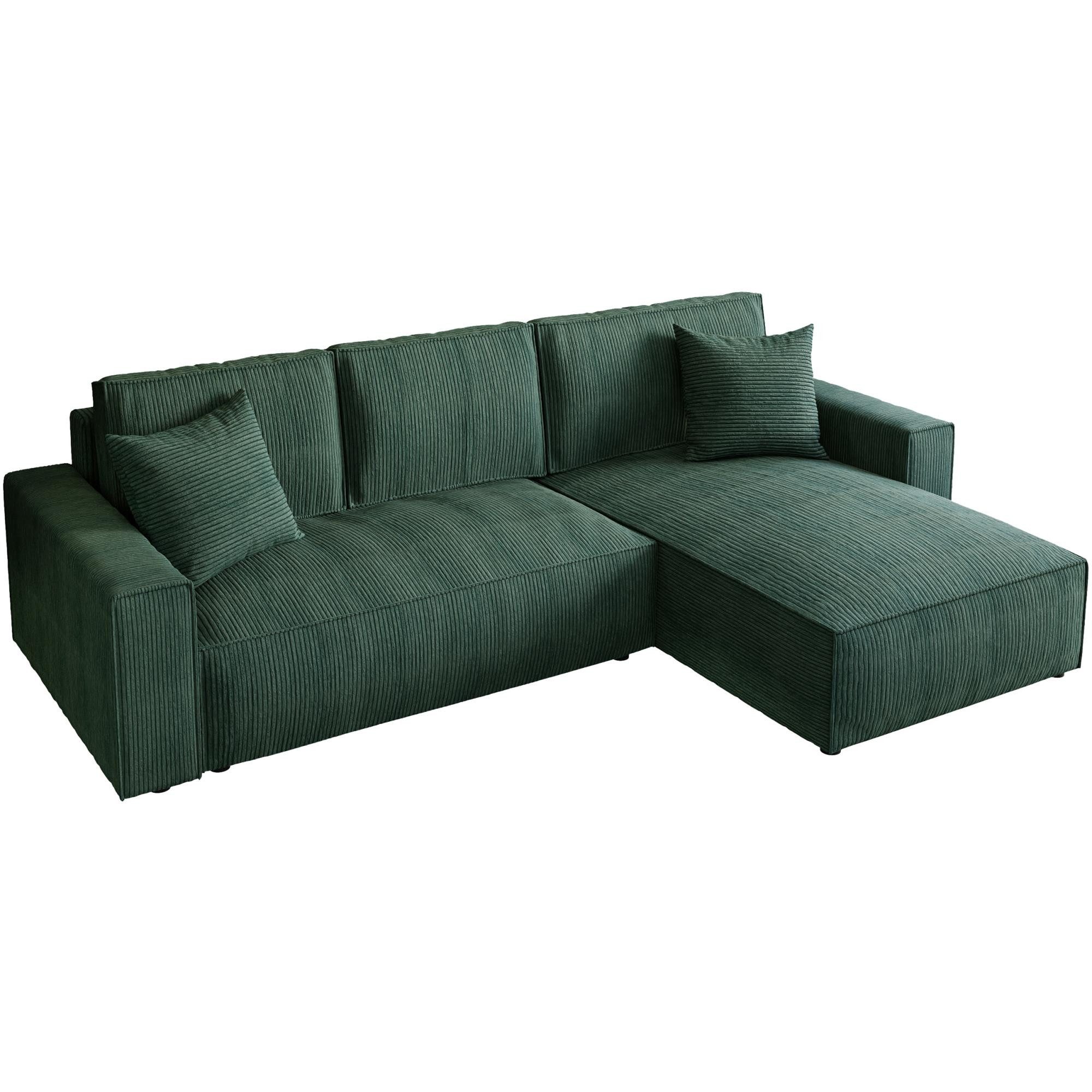 Beautysofa Ecksofa mit Schlaffuntion PARYS, mit Bettkasten und universelle günstig online kaufen