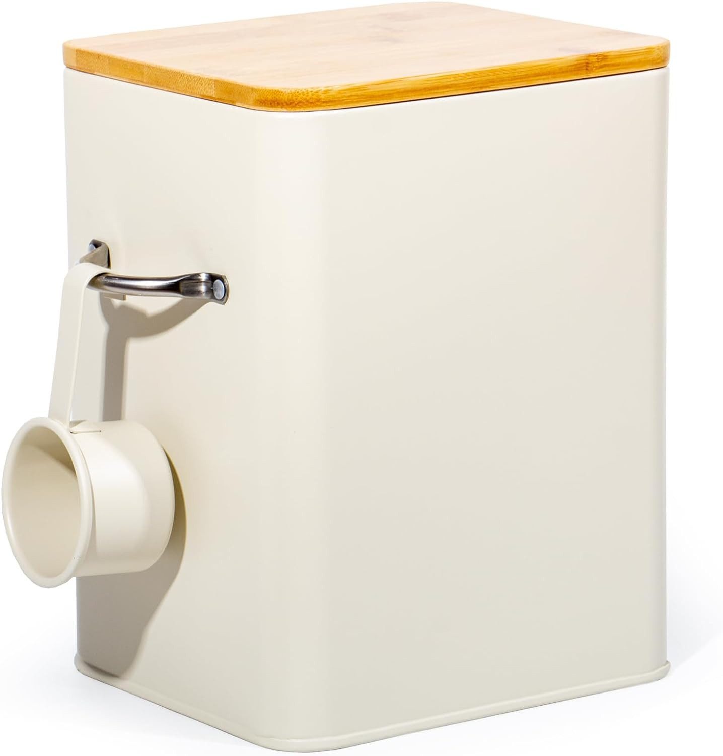 Zedelmaier Aufbewahrungsbox Waschpulver-box Waschmittelbox 6.5L (Satz, 1 box+Deckel+Schaufel), Multifunktionale Aufbewahrungsbox für Hundefutter, Katzenfutter