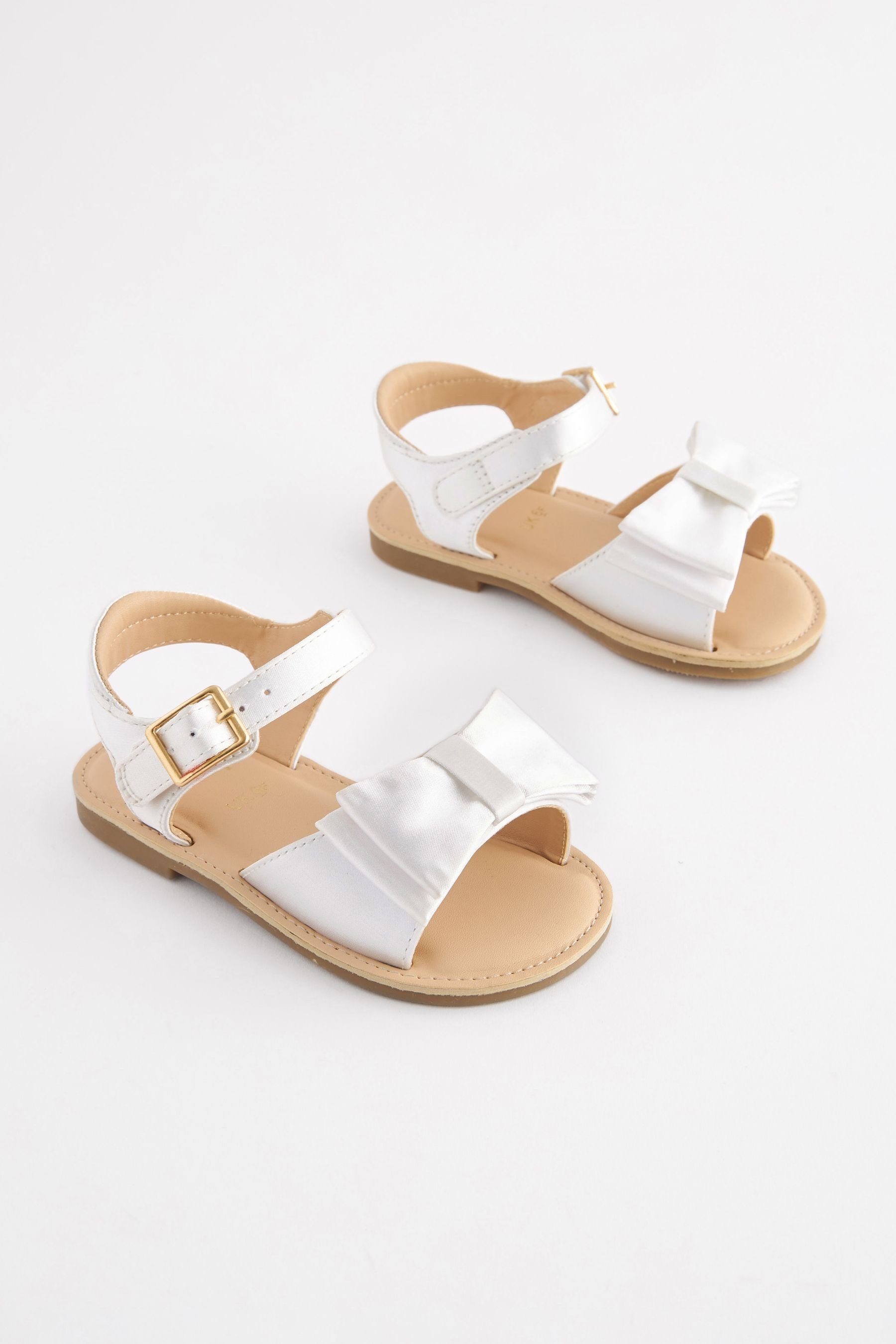 Next Brautjungfernsandalen mit Satinschleife Sandale (1-tlg) günstig online kaufen