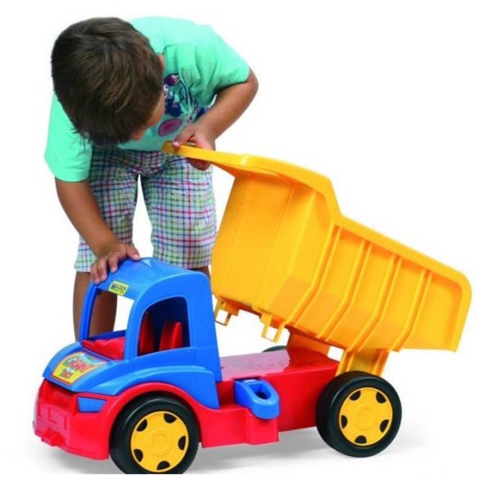 Wader Wozniak Spielzeug-LKW Gigant LKW XXL Dumper Truck Baustellenkipper, ( günstig online kaufen