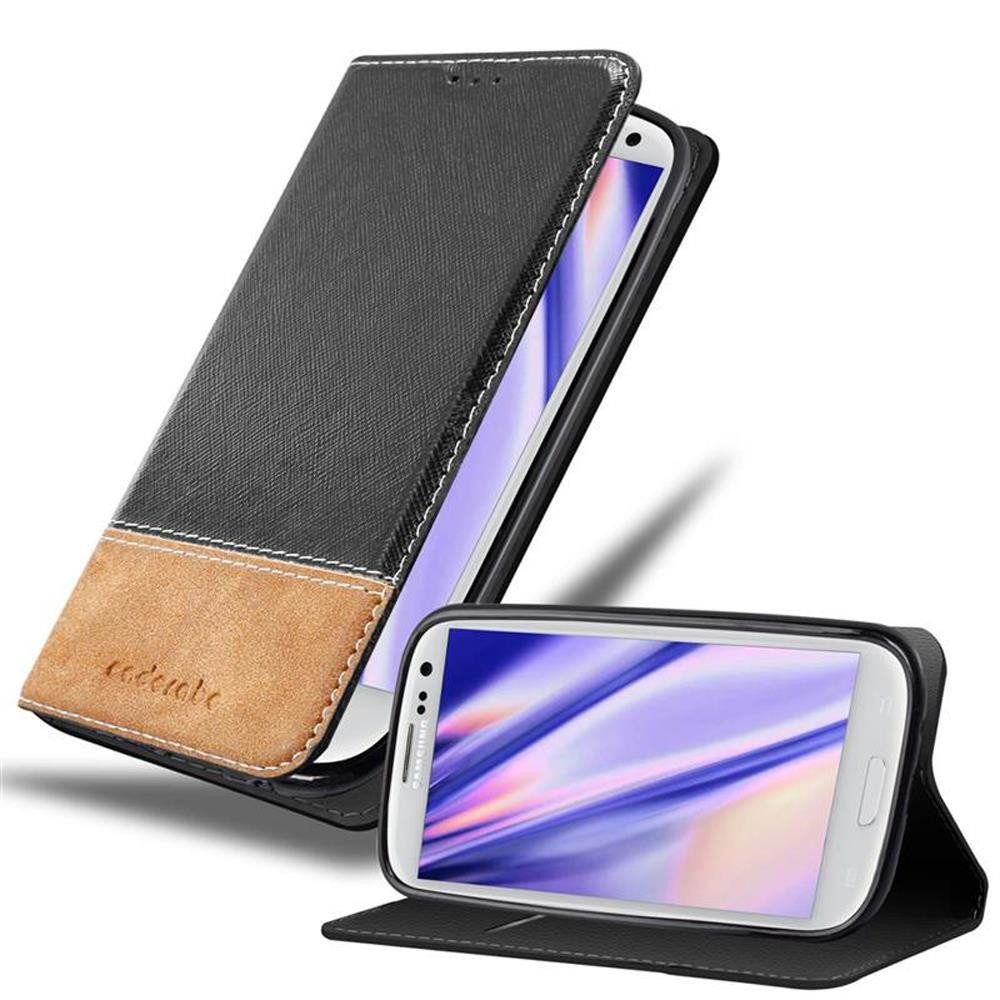 Cadorabo Handyhülle für Samsung Galaxy S3 / S3 NEO Hülle Samsung Galaxy S3 / S3 NEO, Klappbare Handy Schutzhülle - Hülle - mit Standfunktion und Kartenfach