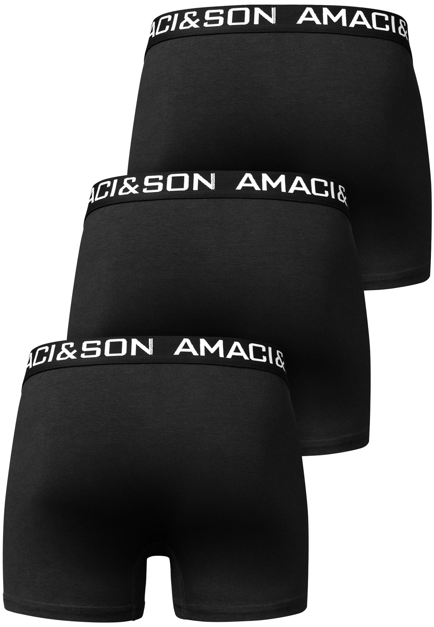 Amaci&Sons Boxershorts DUSTIN 3er Pack Boxershorts (3er-Pack) Herren Baumwo günstig online kaufen