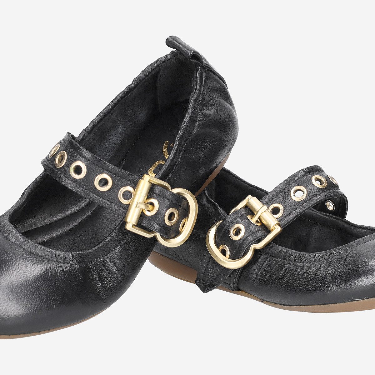 Mjus MJUS L65108 6002 Nero, Ballerina, Schwarz, Damen Ballerina