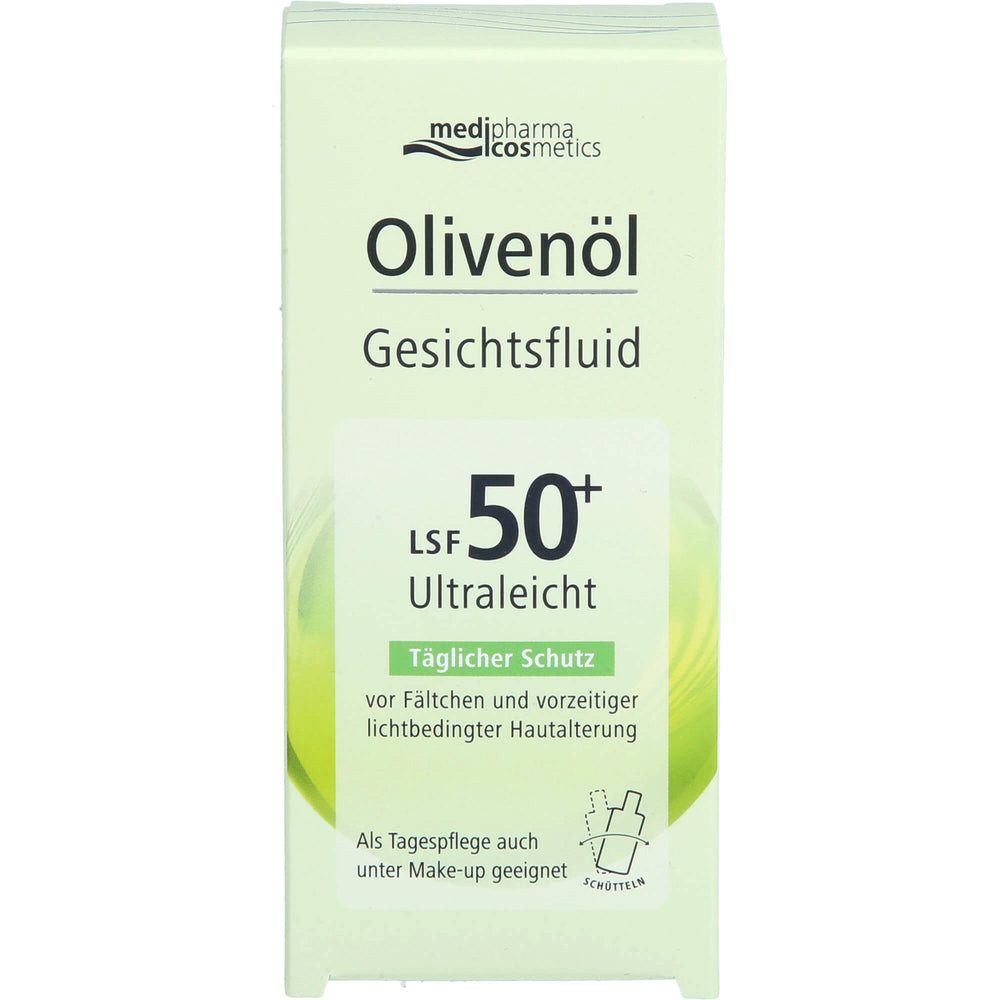 Gesichtsfluid Olivenöl Gesichtspflege LSF50+