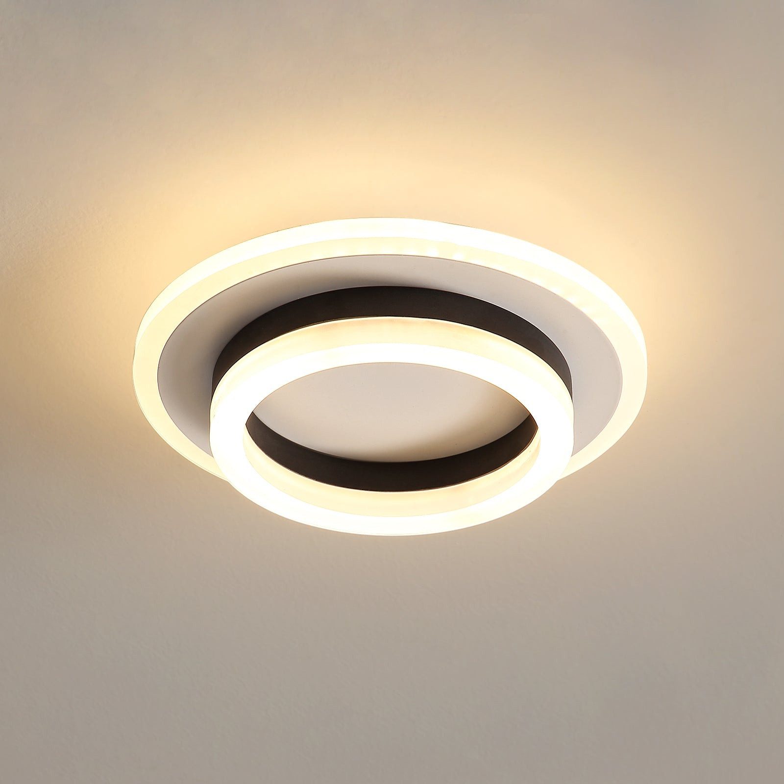 Goeco Deckenleuchte Acryl Dekolampe, runde Lampe, günstig online kaufen