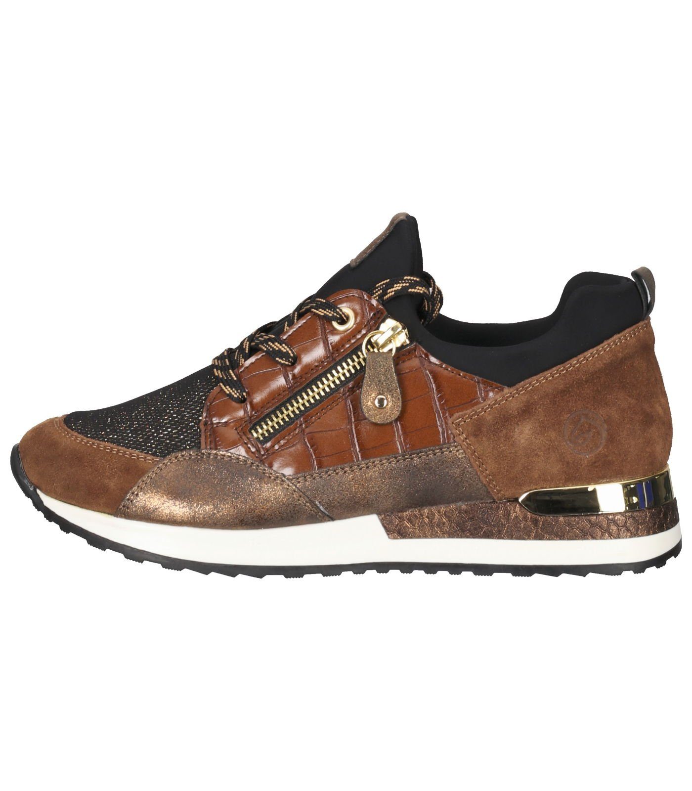 amaretto/schwarz-bronze/antik/mogano/schwarz Sneaker / Sneaker 25 Remonte Lederimitat