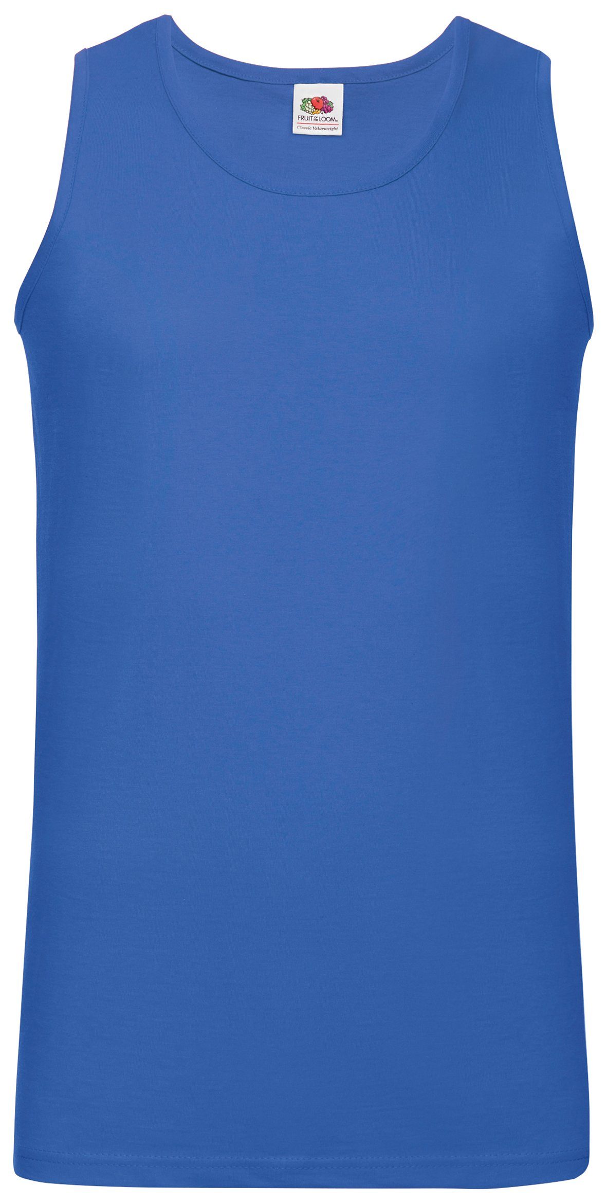 Fruit of the Loom Rundhalsshirt Fruit of the Loom Valueweight Athletic Vest royal