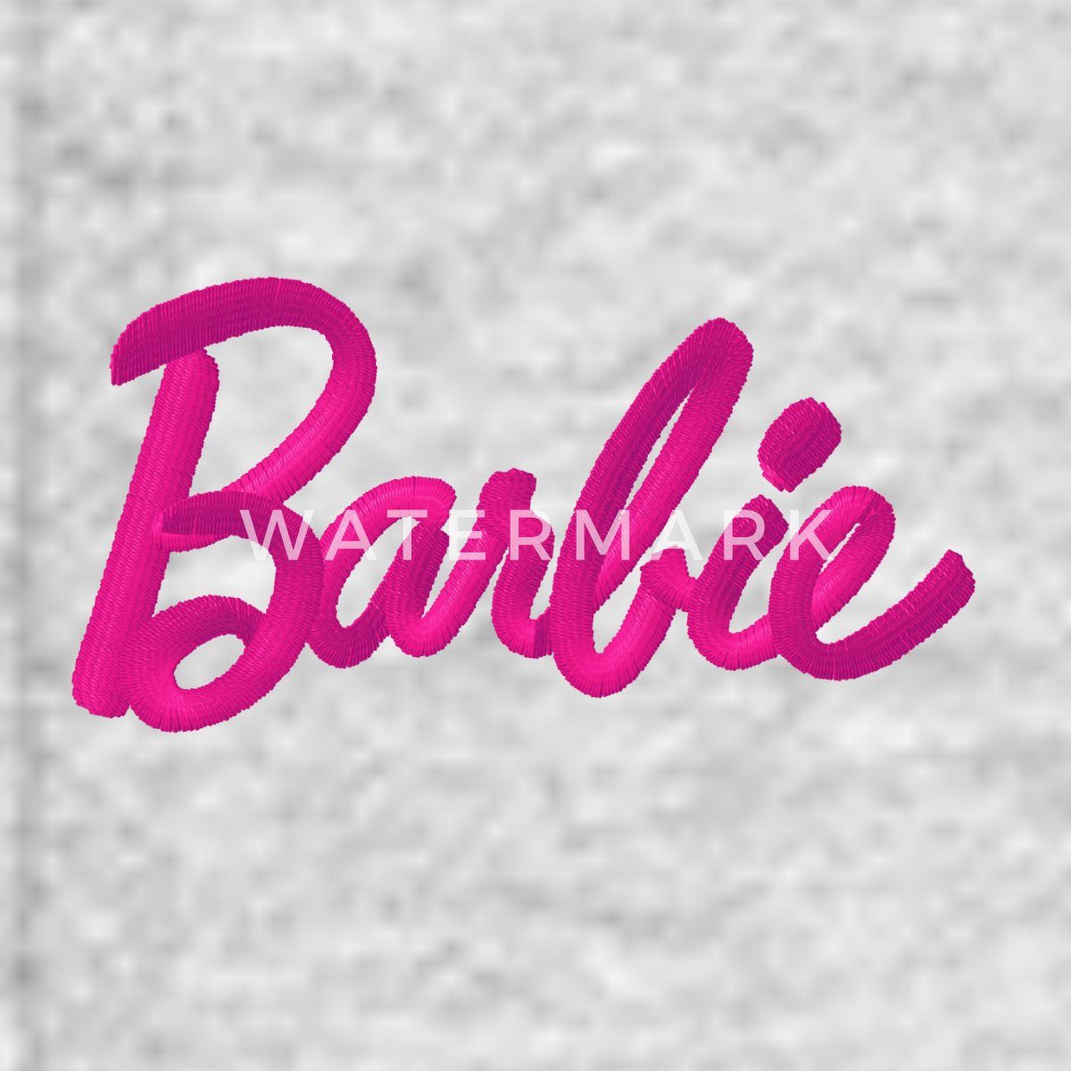Spreadshirt Hoodie Barbie Logo Klein Stick Unisex Hoodie (1-tlg)