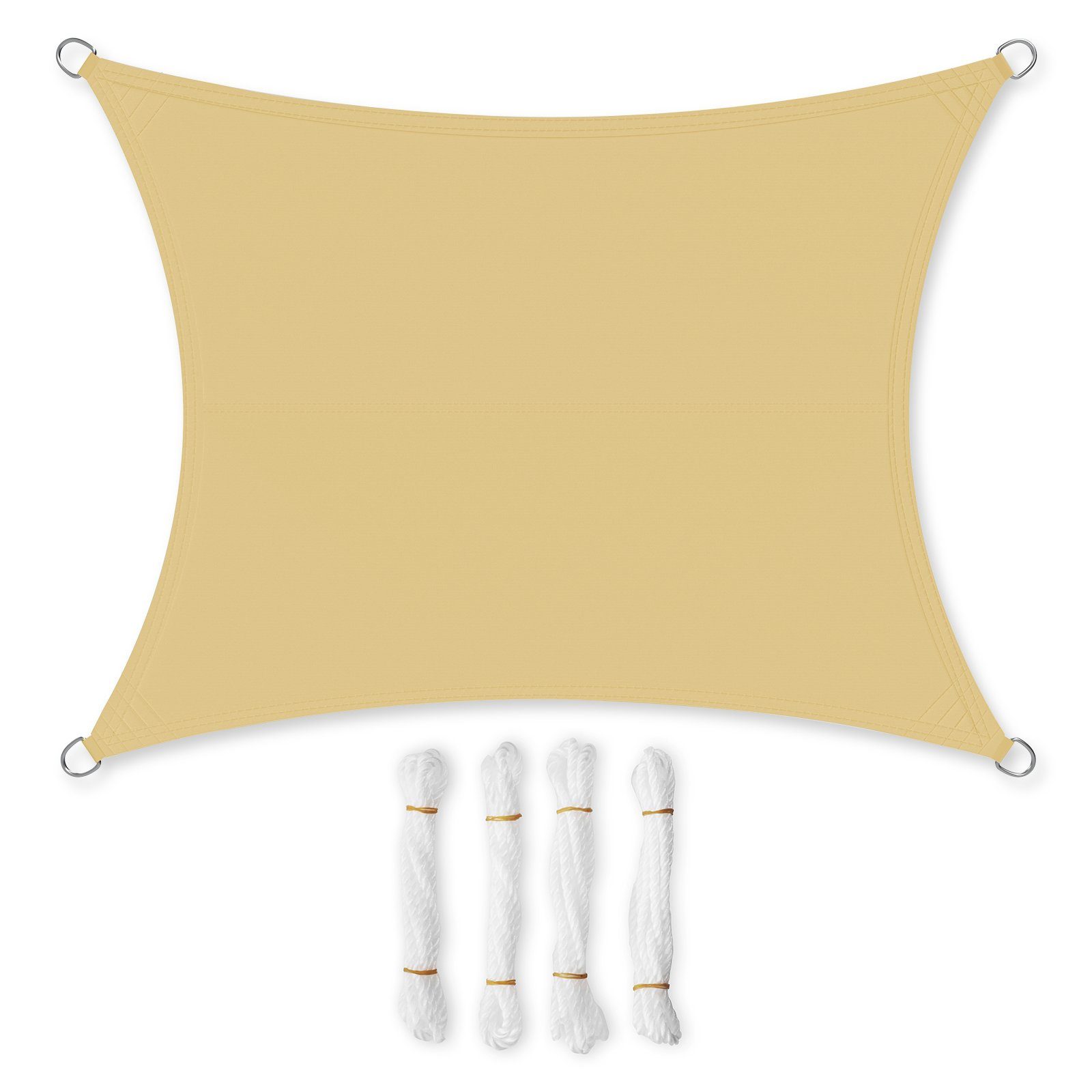 SONGMICS Sonnensegel GSH023M01 GSH023Y01, Sonnensegel 2 x 3 m
