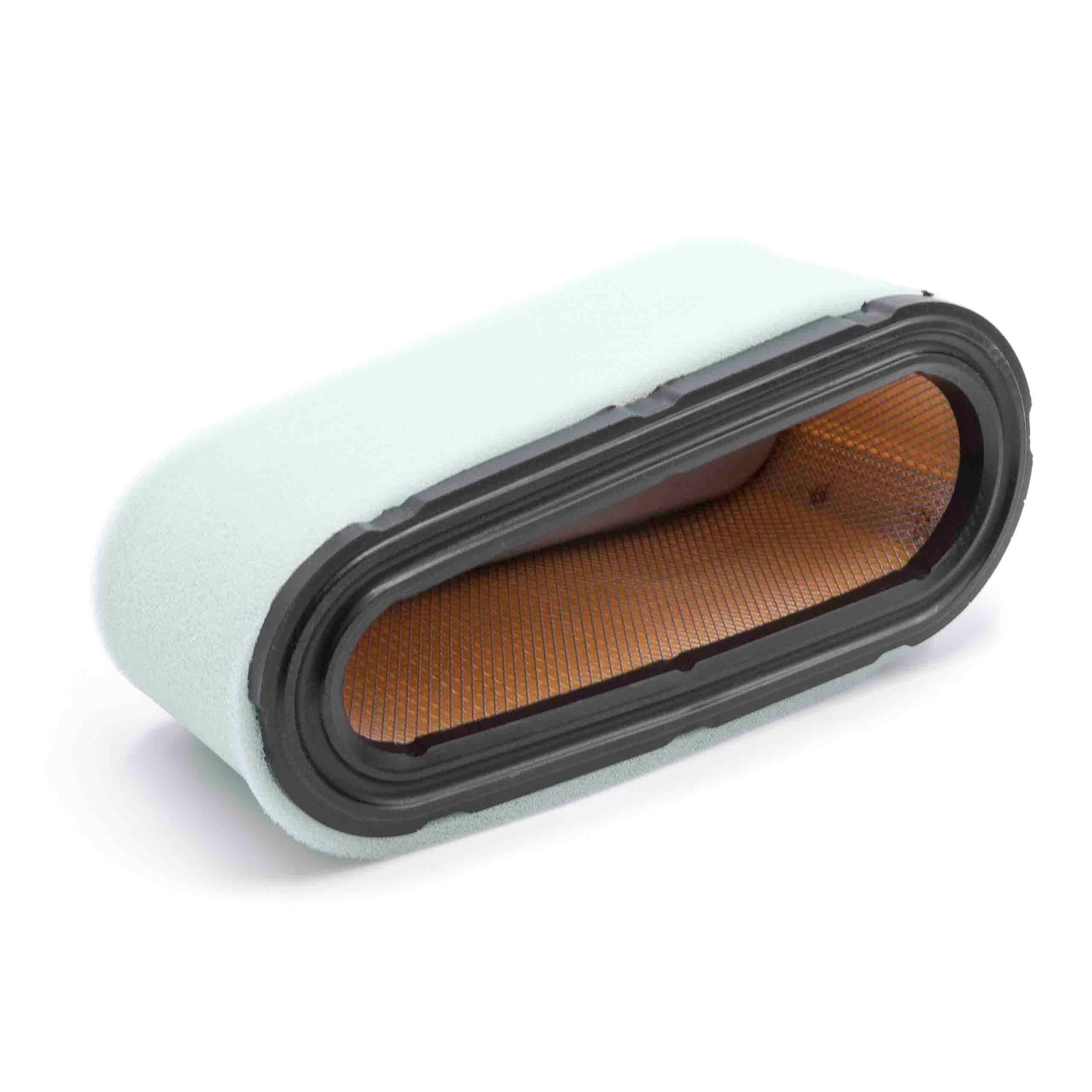 Vhbw Vorfilter Für John Deere Rasenmäher – 12,5 X 10,5 X 0,95 Cm, Grüner Schaumstoff – Schützt Den Motor Vor Schmutz
