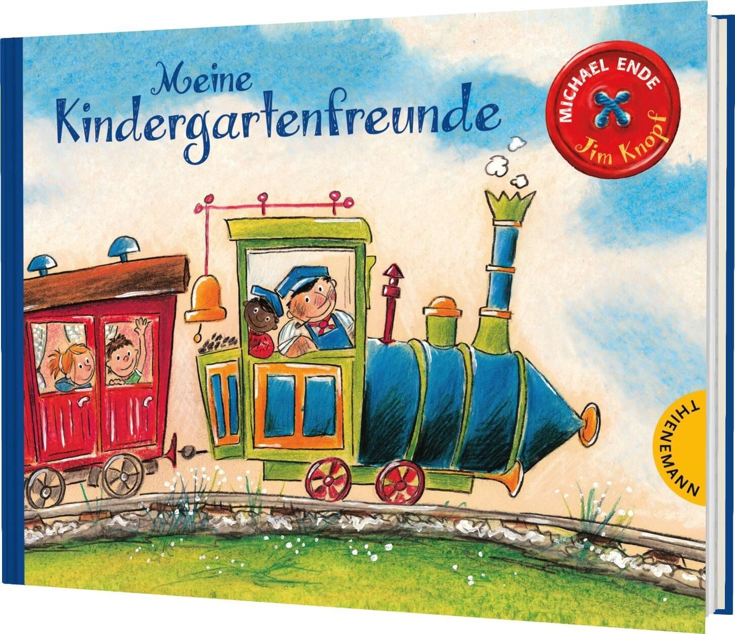 Jim Knopf: Meine Kindergartenfreunde / Michael Ende, Das bunte Jim-Knopf-Freundebuch für Kinder ab 3