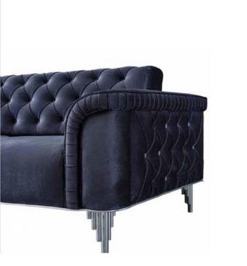 JVmoebel Wohnzimmer-Set Modern Sofagarnitur Dreisitzer Zweisitzer Sessel Stoffmöbel Wohnzimmer, (4-St., Sofa 3-Sitzer/Sofa 2-Sitzer/2x Sessel), Made in Europa