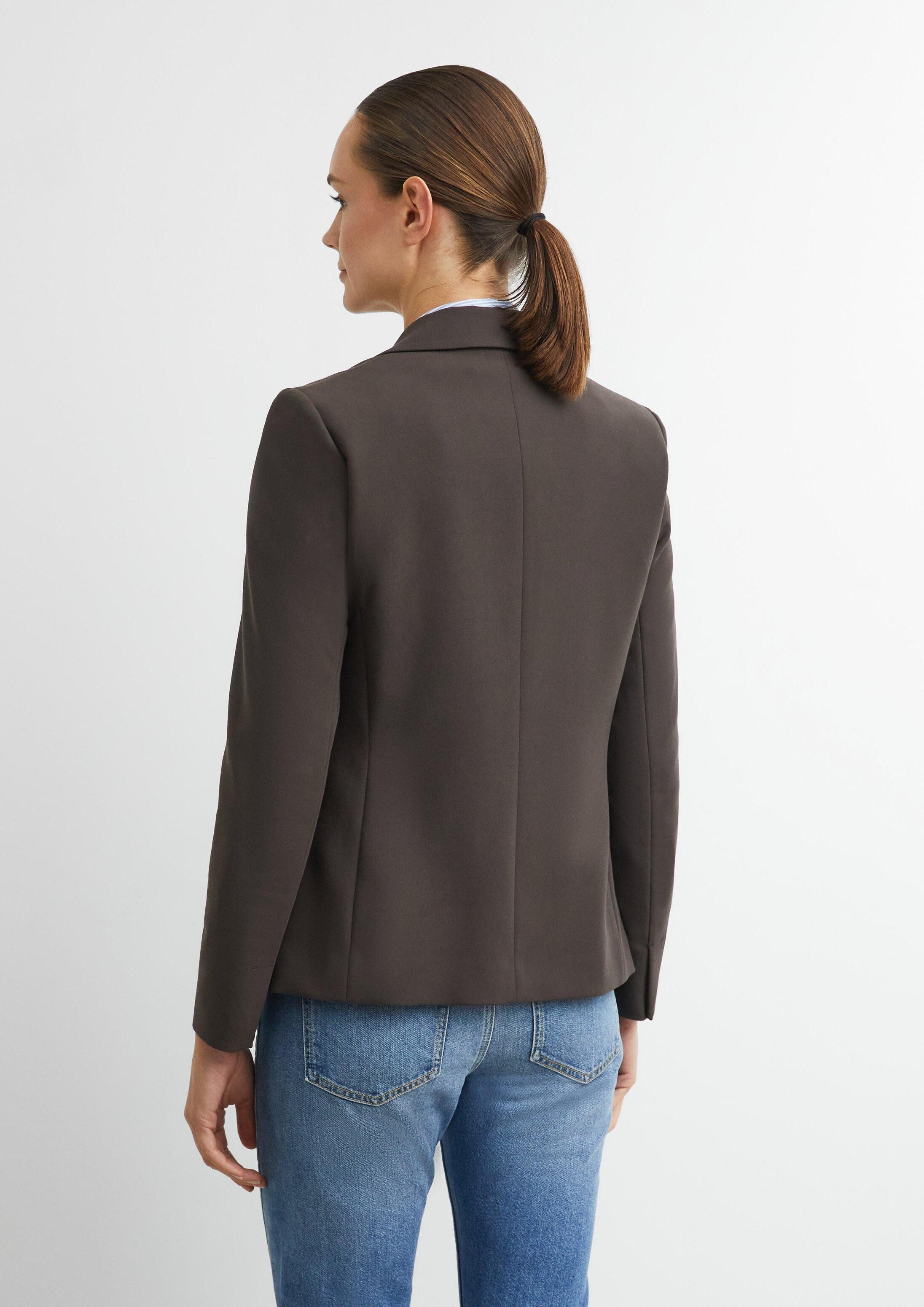 comma Jackenblazer Indoor-Blazer Blazer aus Viskosemix