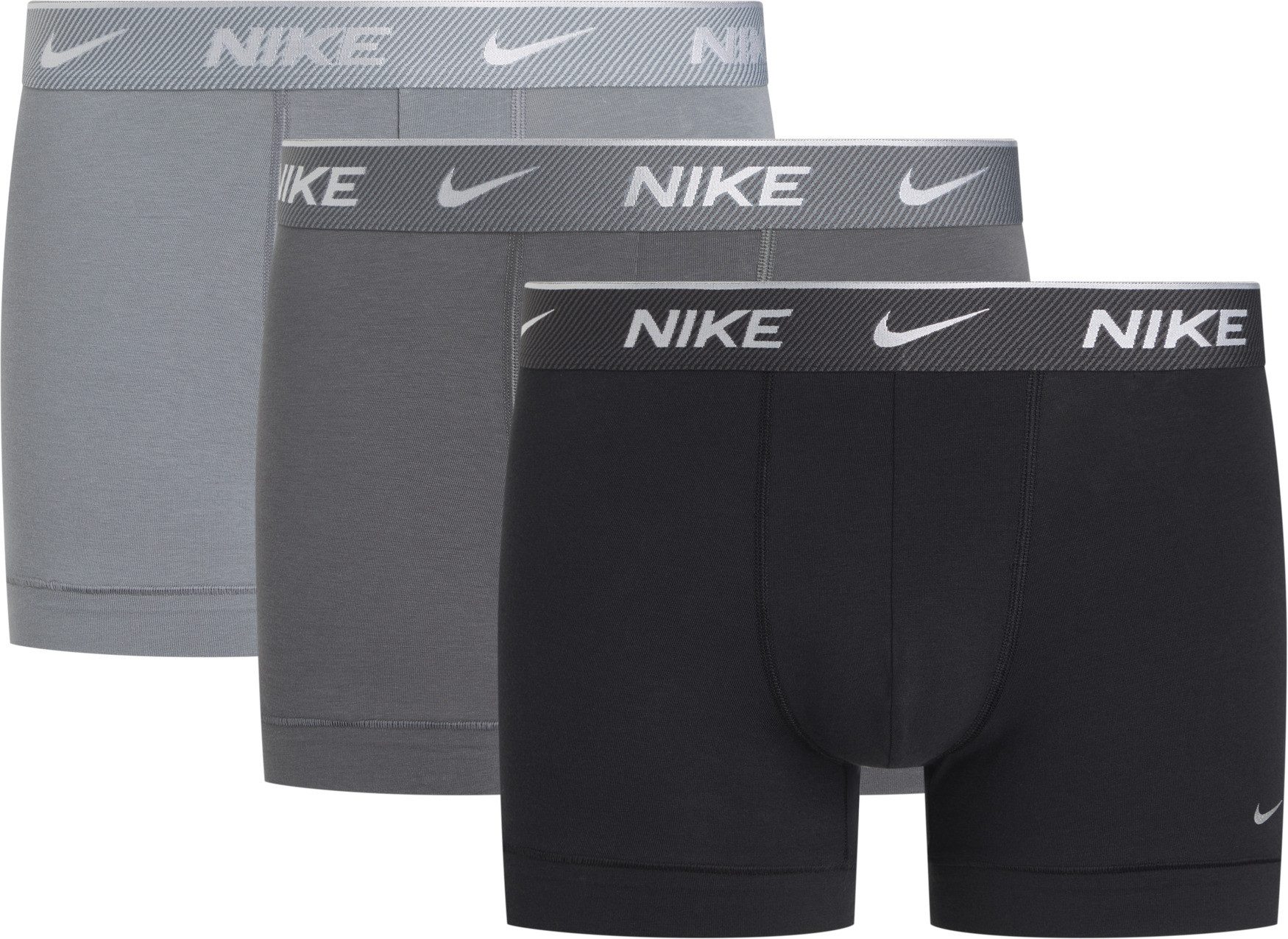 Nike Underwear Trunk TRUNK 3PK (Packung, 3-St., 3er) mit farbigem NIKE Logo-Elastikbund