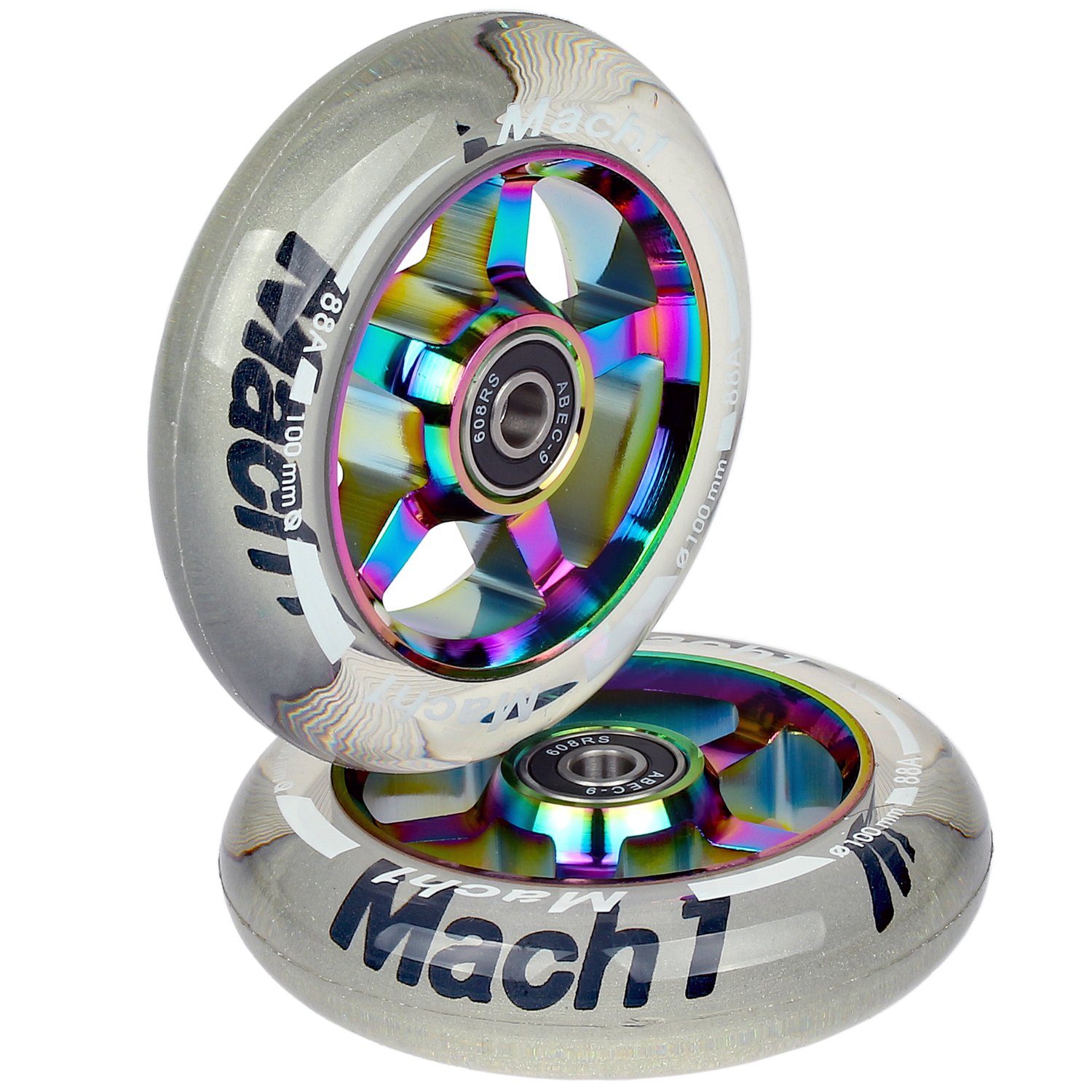 Mach1 Stuntscooter 2 Stück Mach1 Stuntscooter Alu aluminium Rollen-Set