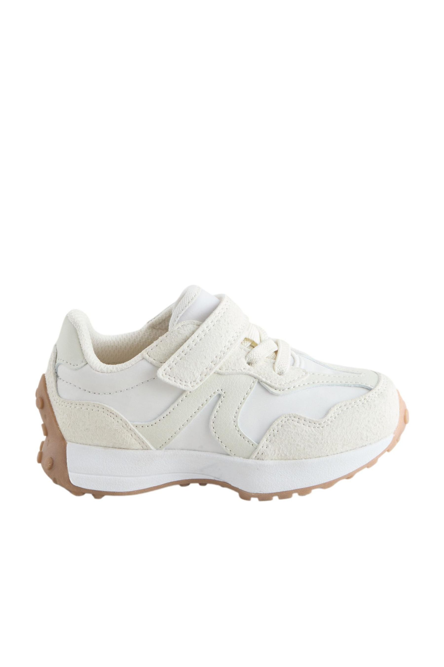 Sneaker mit Klettverschluss + Elastikschnürsenkel Sneaker