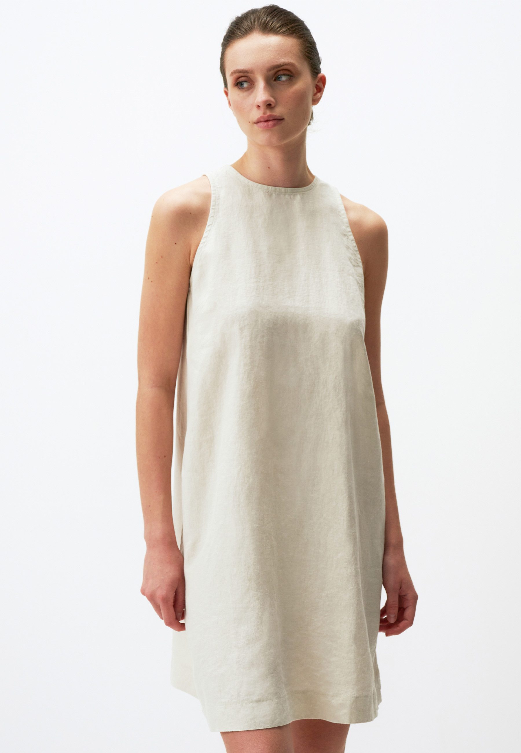 Jimmy Key Minikleid Gerade geschnitten Rundhalsausschnitt günstig online kaufen