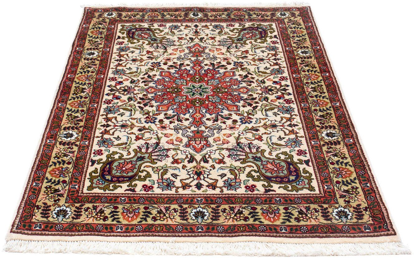 Wollteppich Abadeh Medaillon Rosso scuro 150 x 103 cm, morgenland, rechteckig, Höhe: 10 mm, Handgeknüpft