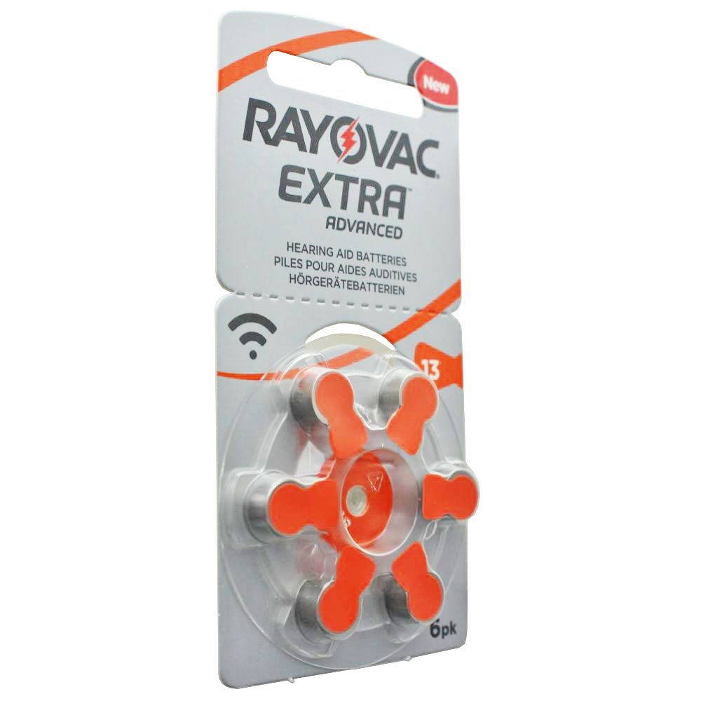VARTA 60 Stück Rayovac Hörgerätebatterie Varta HA13, IEC PR48, 4606 945 406 Batterie, (1,4 V)