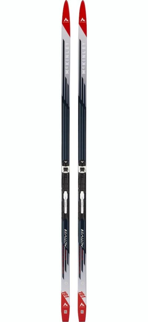 Langlaufski Ux.-Langlauf-Set Active 8 Grip + Pr