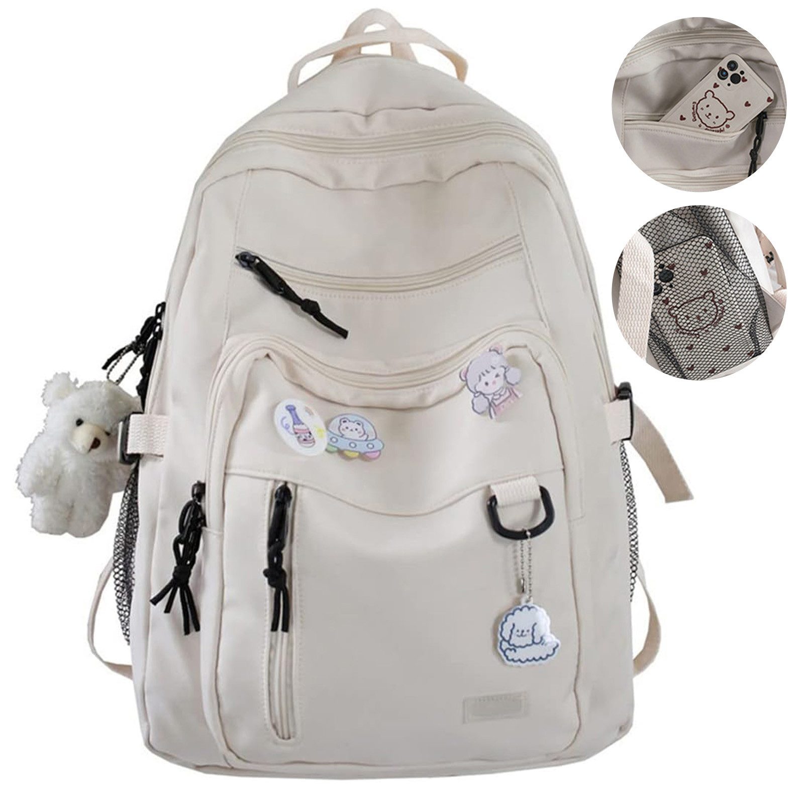 OKWISH Laptoprucksack Rucksäcke Schulrucksack Alltagsdaypack Laptoptasche günstig online kaufen
