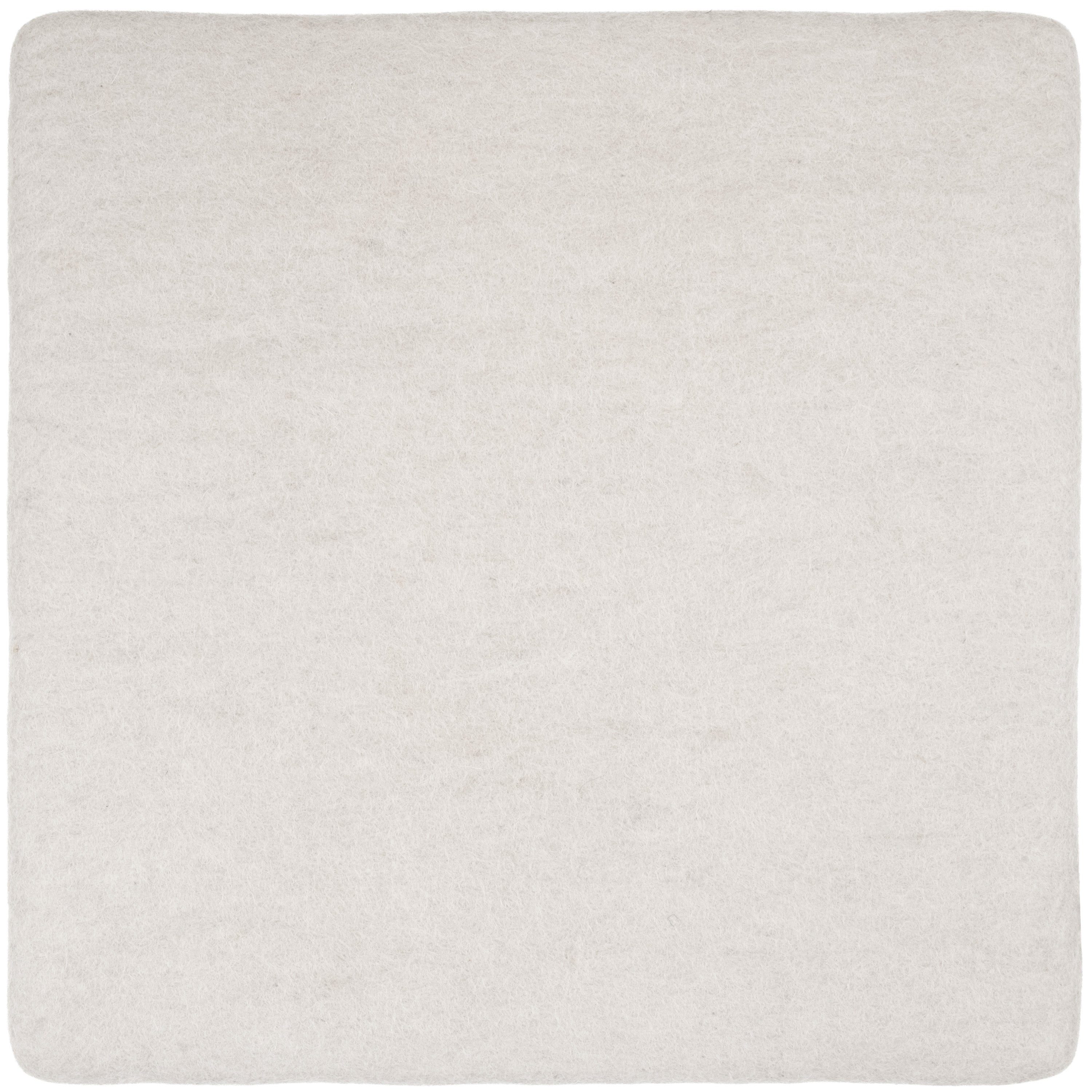 myfelt Stuhlkissen Filz Sitzauflage quadratisch - 36 x 36 cm, beidseitig verwendbar, 100 % reine Schurwolle