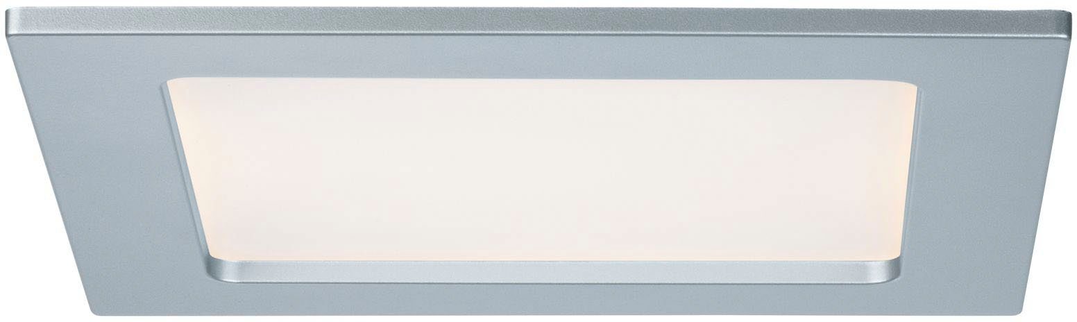 Paulmann LED Panel LED Einbaupanel eckig 165x165mm, 2.700K Weiß, LED fest integriert, Warmweiß, LED Einbaupanel eckig 165x165mm 11,1W