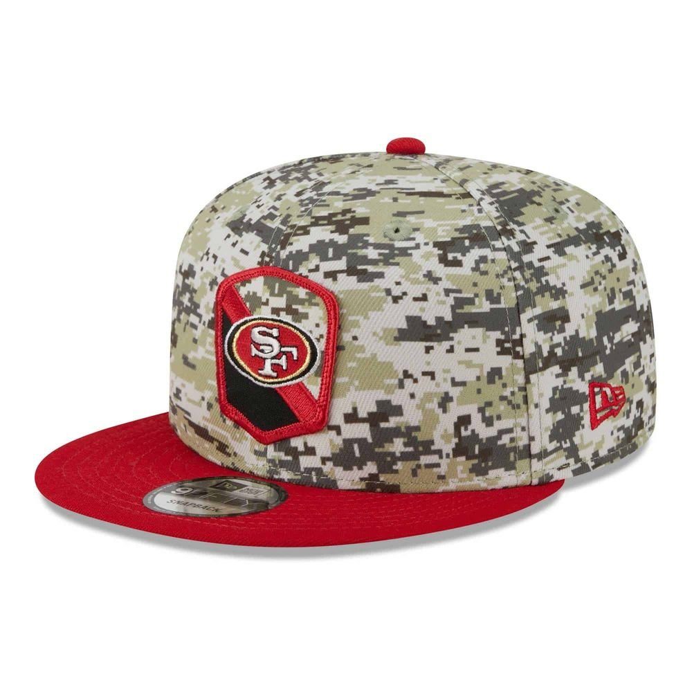 Cap Service SAN NFL 9FIFTY FRANCISCO Era Salute 2023 Snapback Snapback to Cap New 49ers