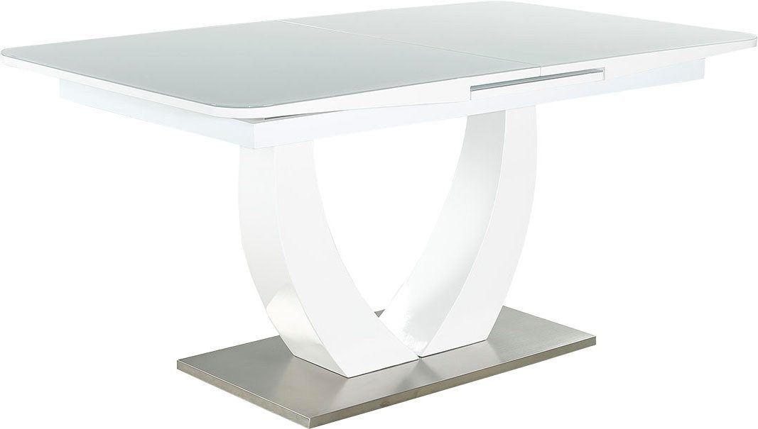 Jockenhöfer Gruppe Esstisch Ulm, Hochglanz, mit Synchronauszug, Breite 160- günstig online kaufen