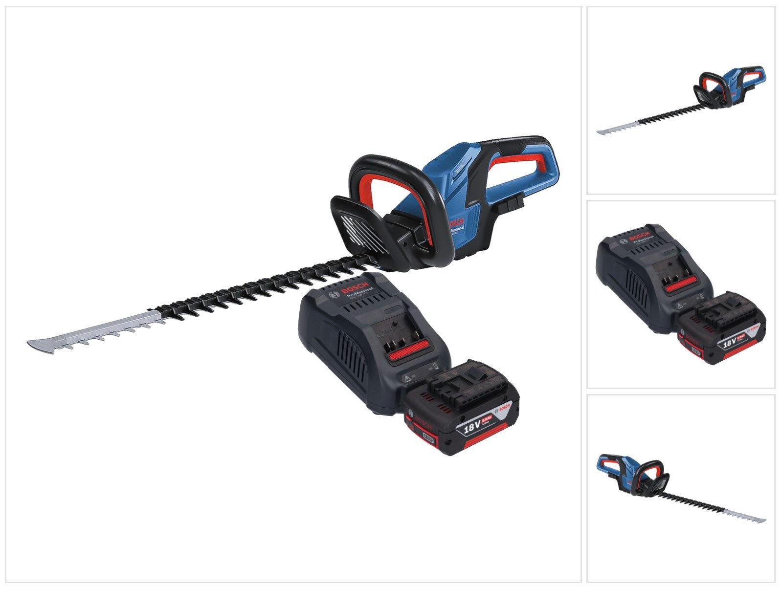 Bosch Professional Akku-Heckenschere GHE 18V-60 Professional Heckenschere 18 V 60 cm Brushless 06008C9000