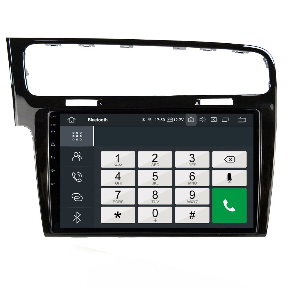 VII 7 10" Für TAFFIO Radio Golf CarPlay Touch Volkswagen Einbau-Navigationsgerät AndroidAuto Android