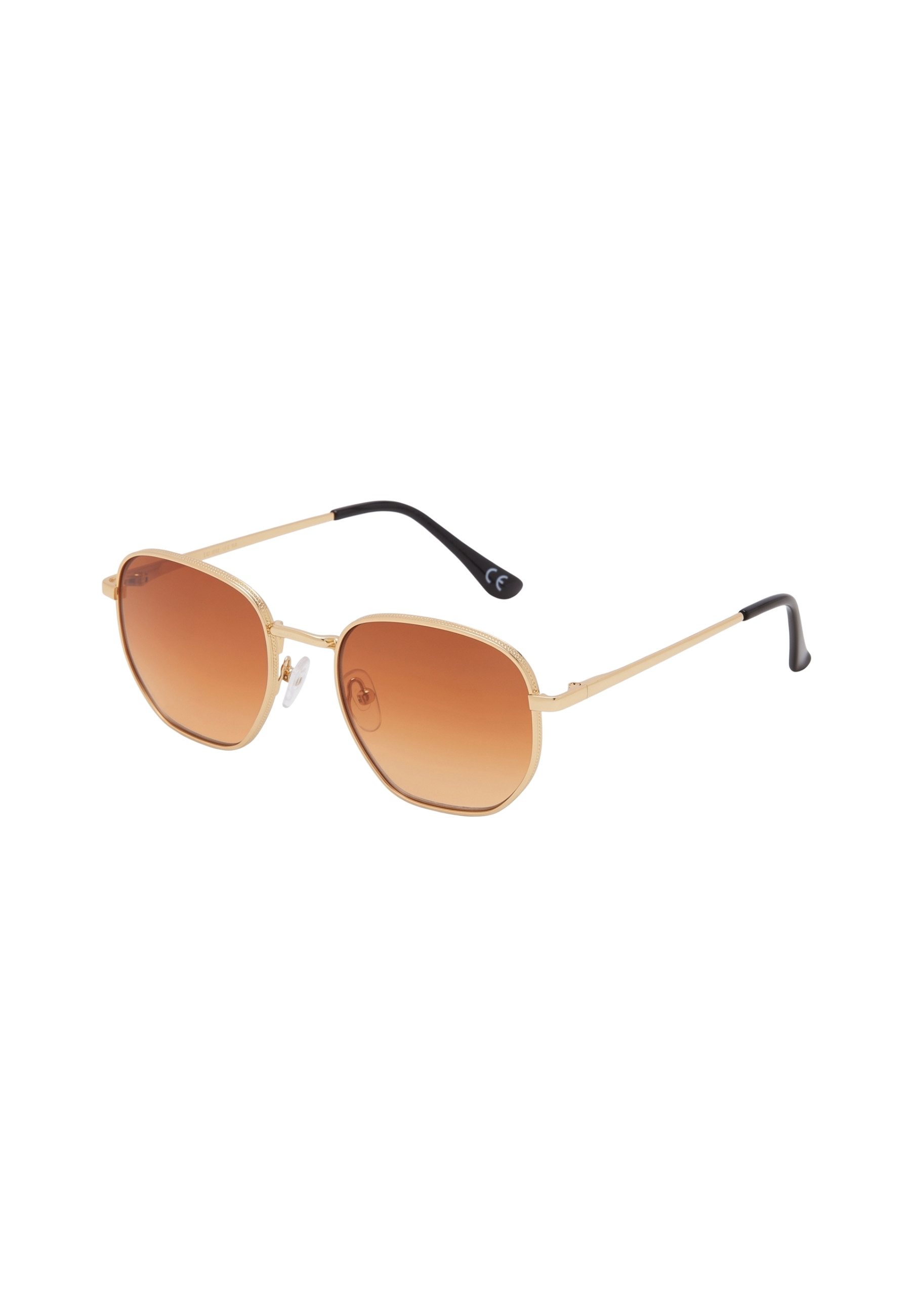 Diademita Sonnenbrille Solo-Solis Retro Rectangle Sonnenbrille (Set)