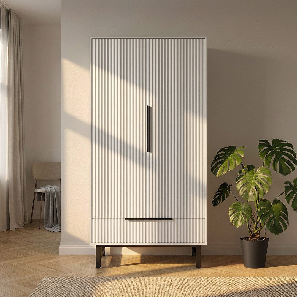 HOME DELUXE Kleiderschrank NYLA - 100 x 200 cm