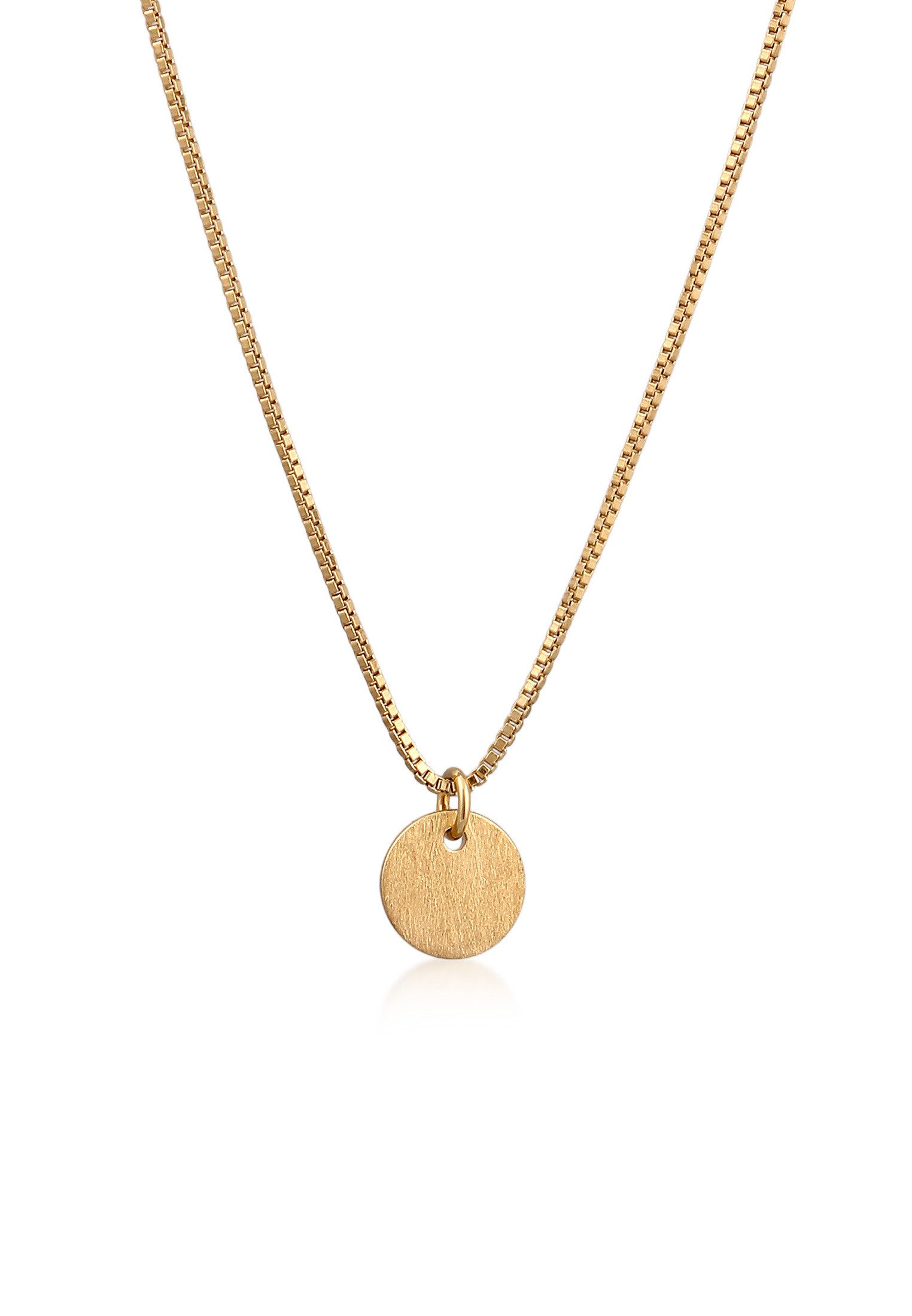 Elli Kette mit Anhänger Plättchen Anhänger günstig online kaufen