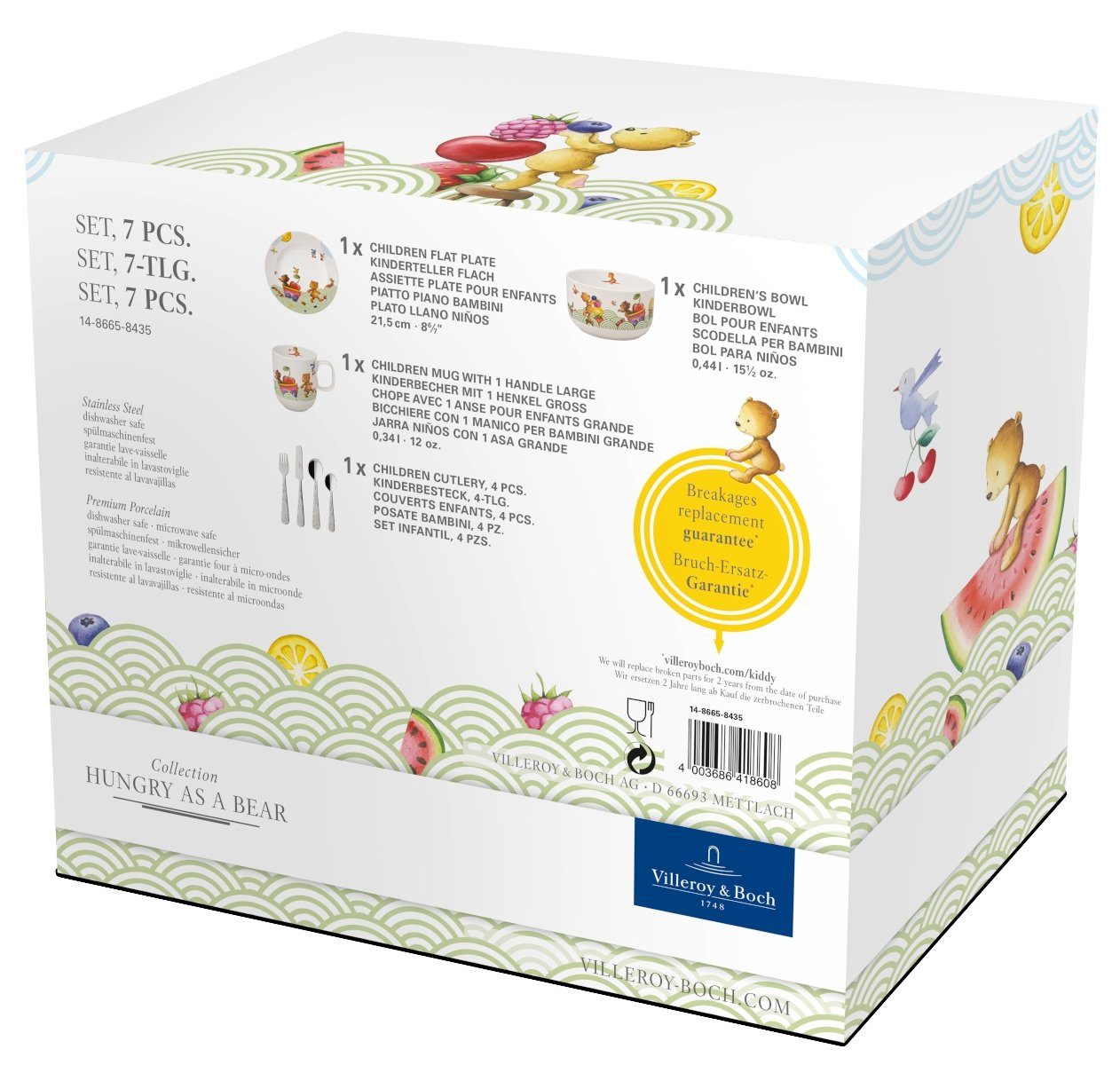 Villeroy & Boch Geschirr-Set Hungry as a Bear Set 7tlg. – Bild 3 von 3
