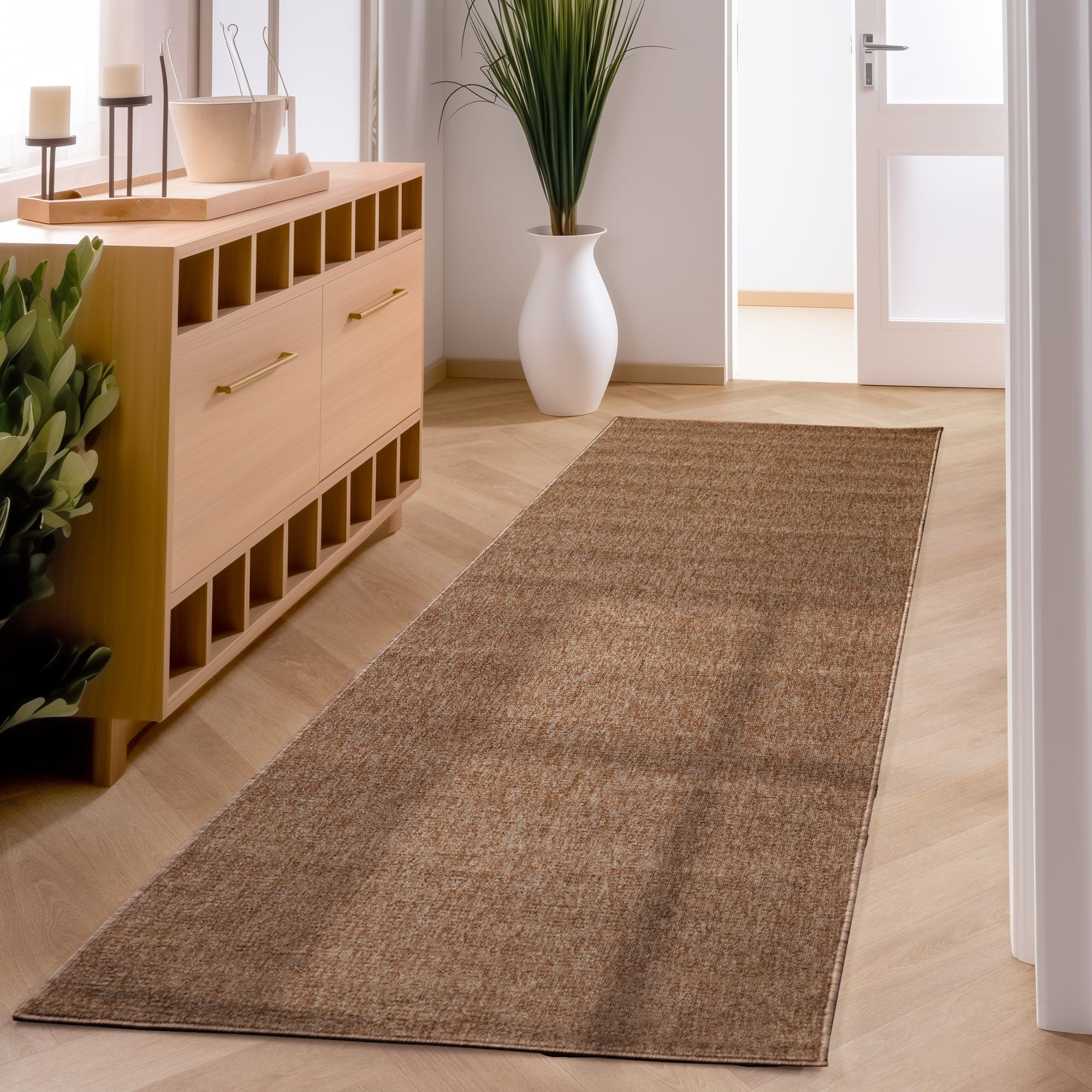 SIMPEX24 Teppich Unicolor - Einfarbig, Läufer, günstig online kaufen