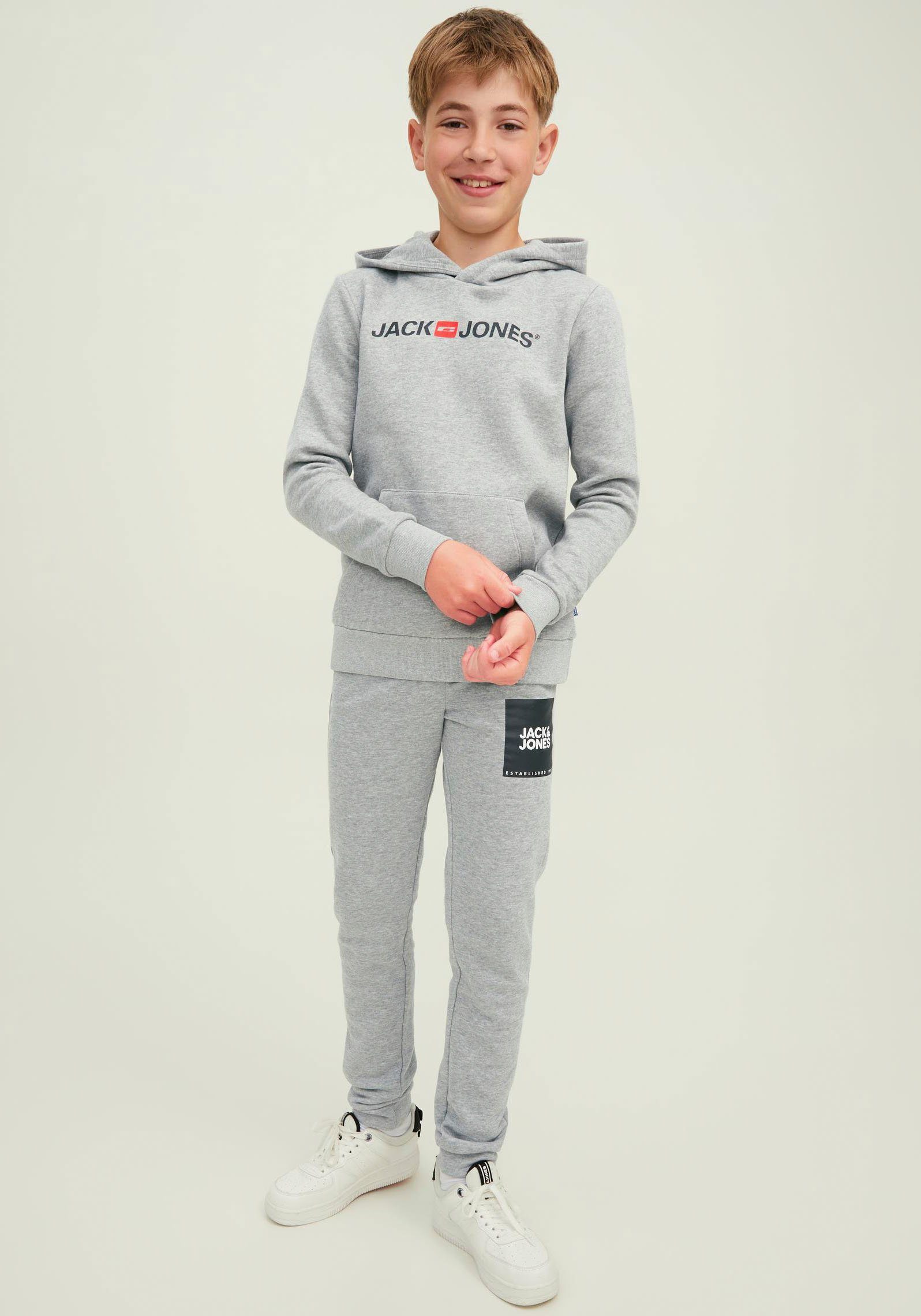 Kapuzensweatshirt Jones & Grau-2 Junior Jack