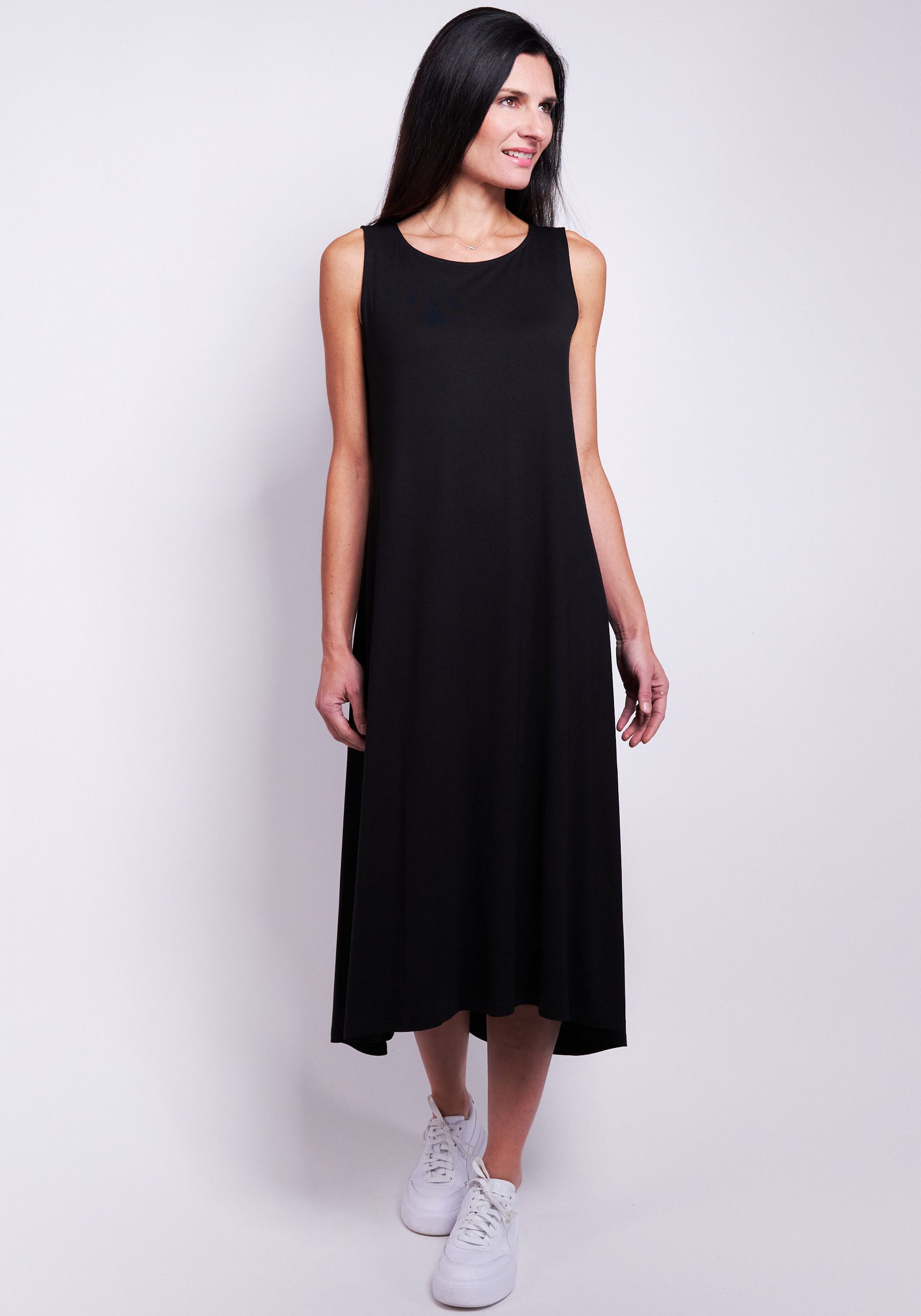 Seidel Moden Midikleid ärmellos, aus Viskose günstig online kaufen