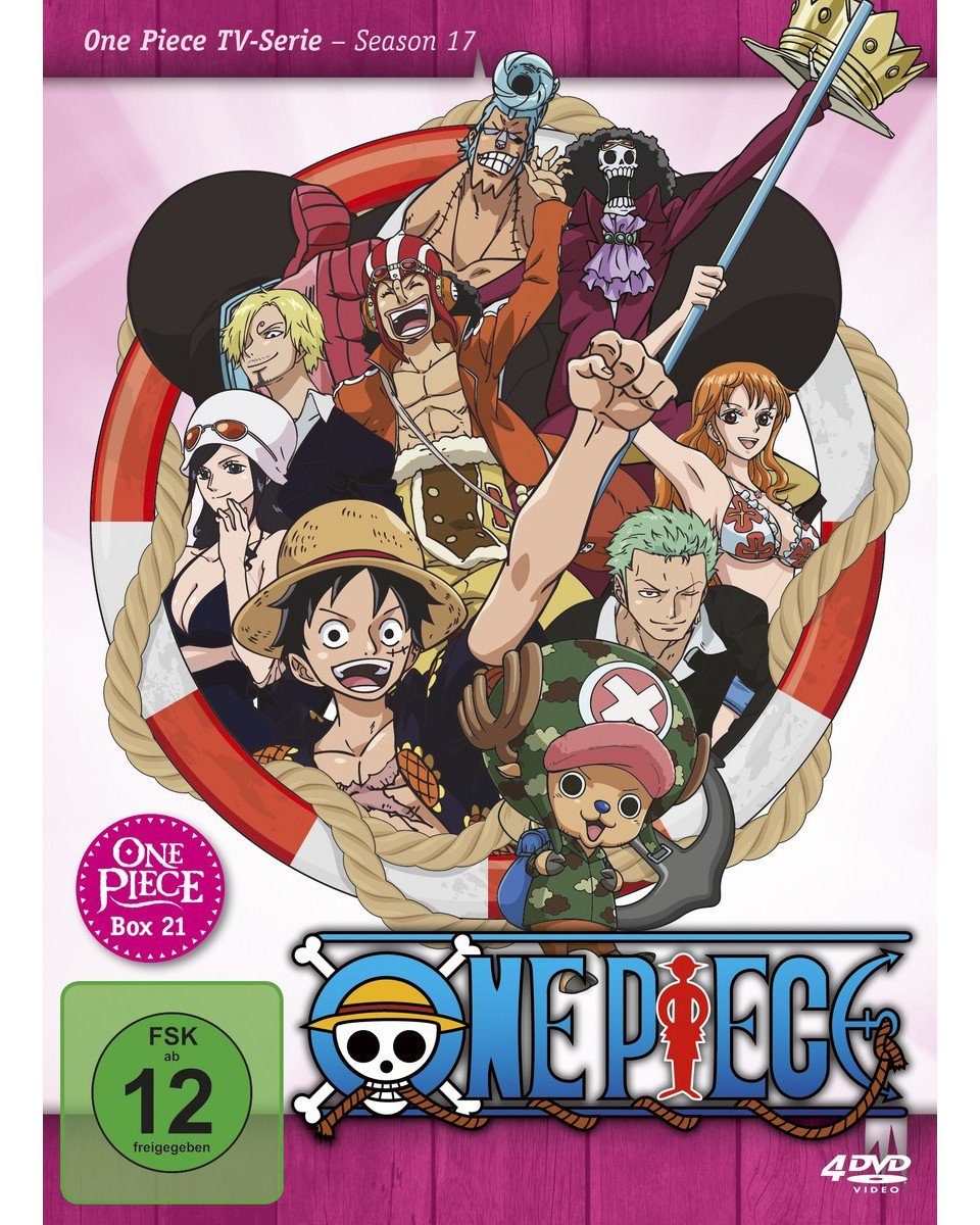 AV Visionen DVD One Piece TV Serie Box 21