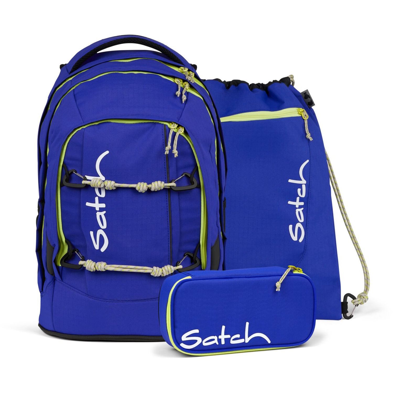 Satch Schulrucksack Pack Schulrucksack Set 3-tlg. Blue Climber 2024