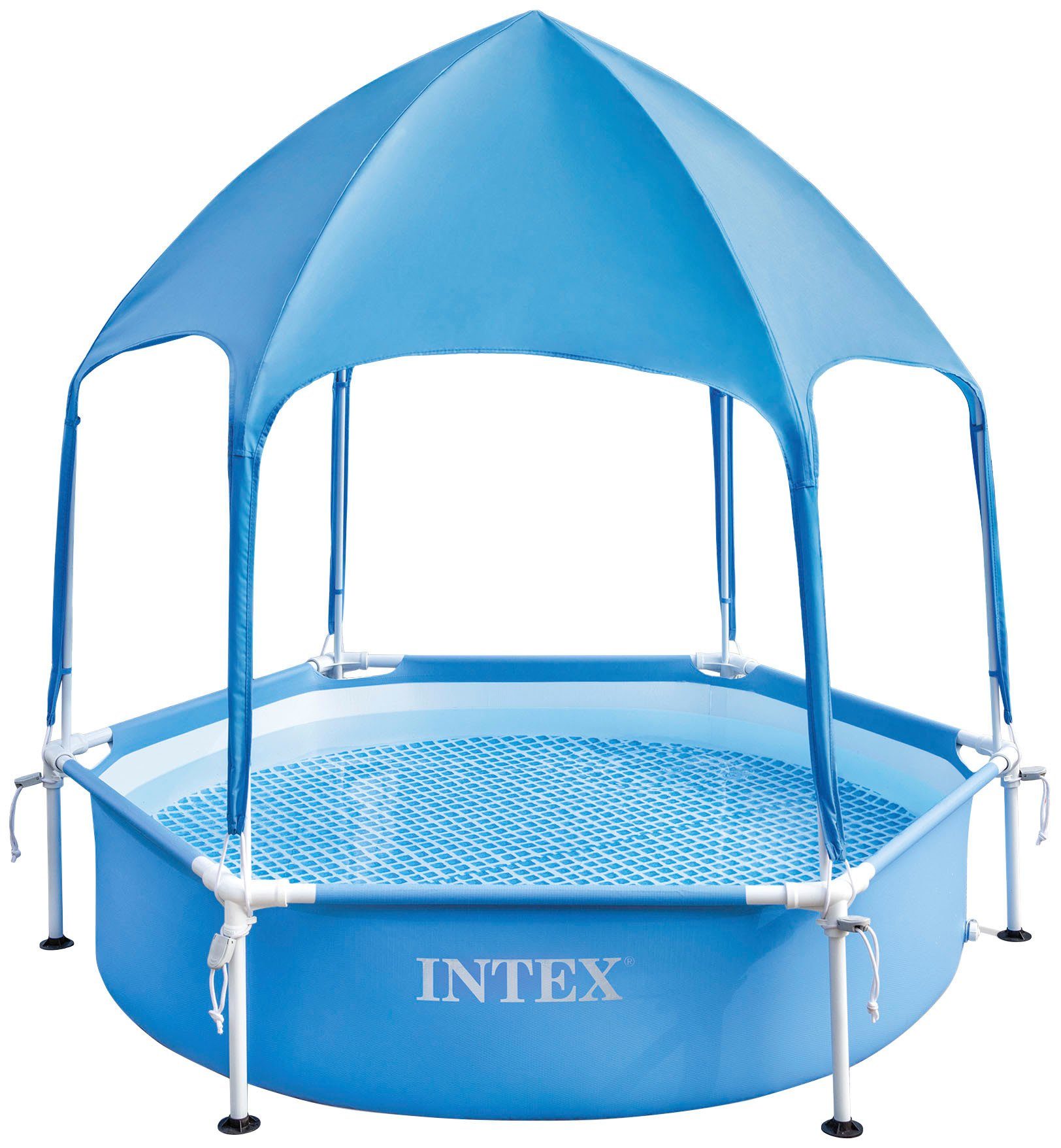 Intex Framepool CANOPY METAL (Set, 2-tlg), inkl. Verdeck
